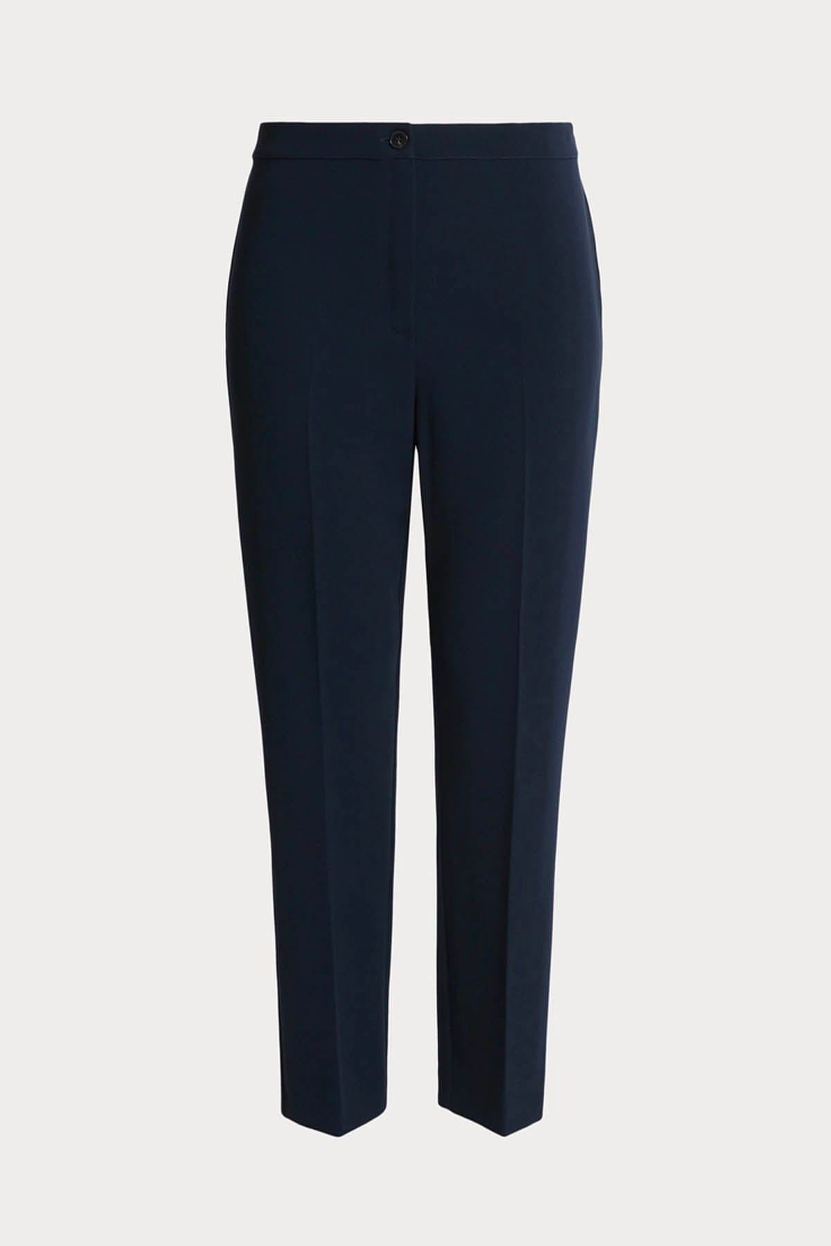 MAXMARA'S BRANDS PANTALONE LUNGO  BLU NOTTE / 11 Pantaloni Donna Eleganti Marina Rinaldi Ravel