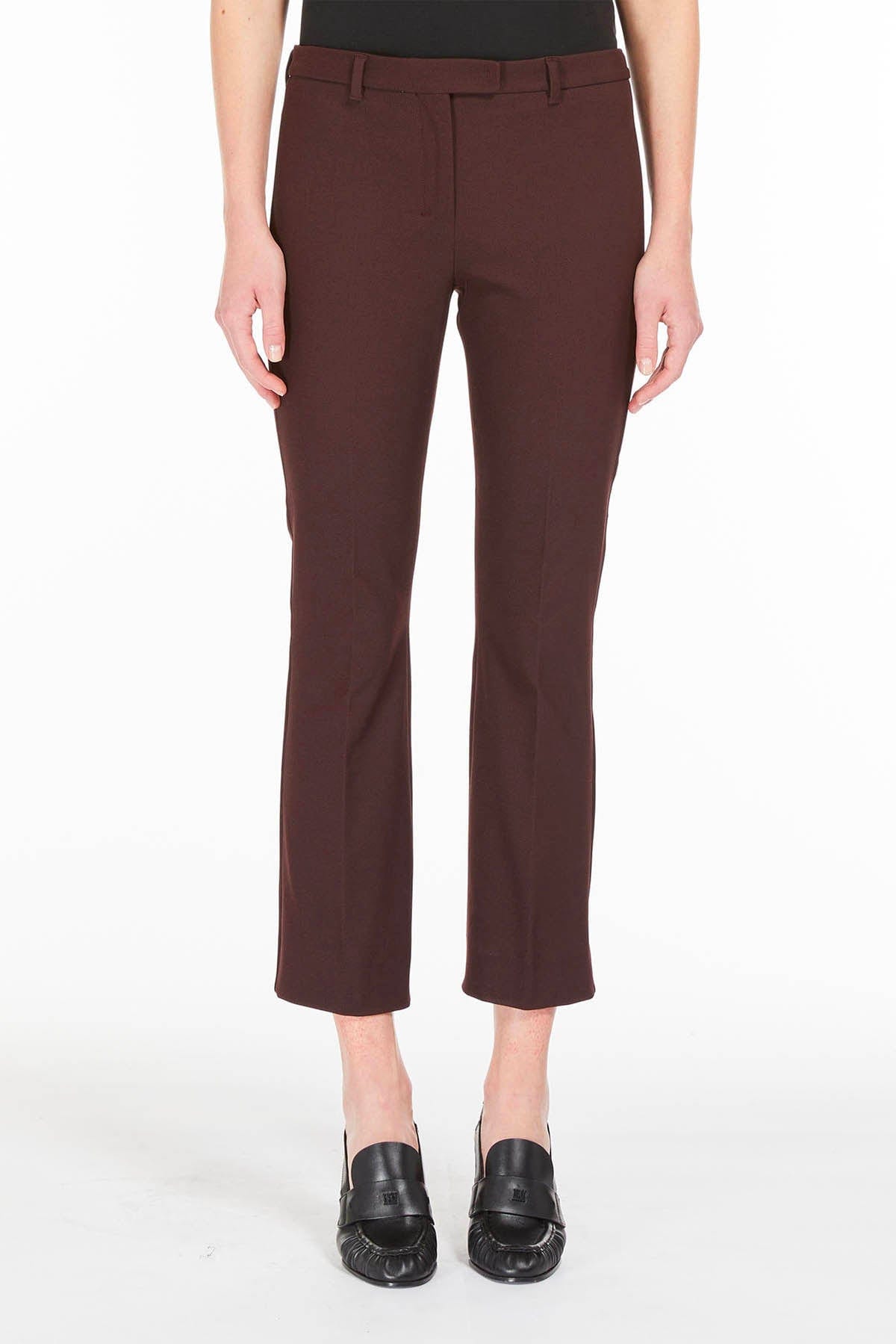 MAXMARA'S BRANDS PANTALONE LUNGO  BORDEAUX / 34 Pantaloni Donna Bordeaux 'S Max Mara Umanita