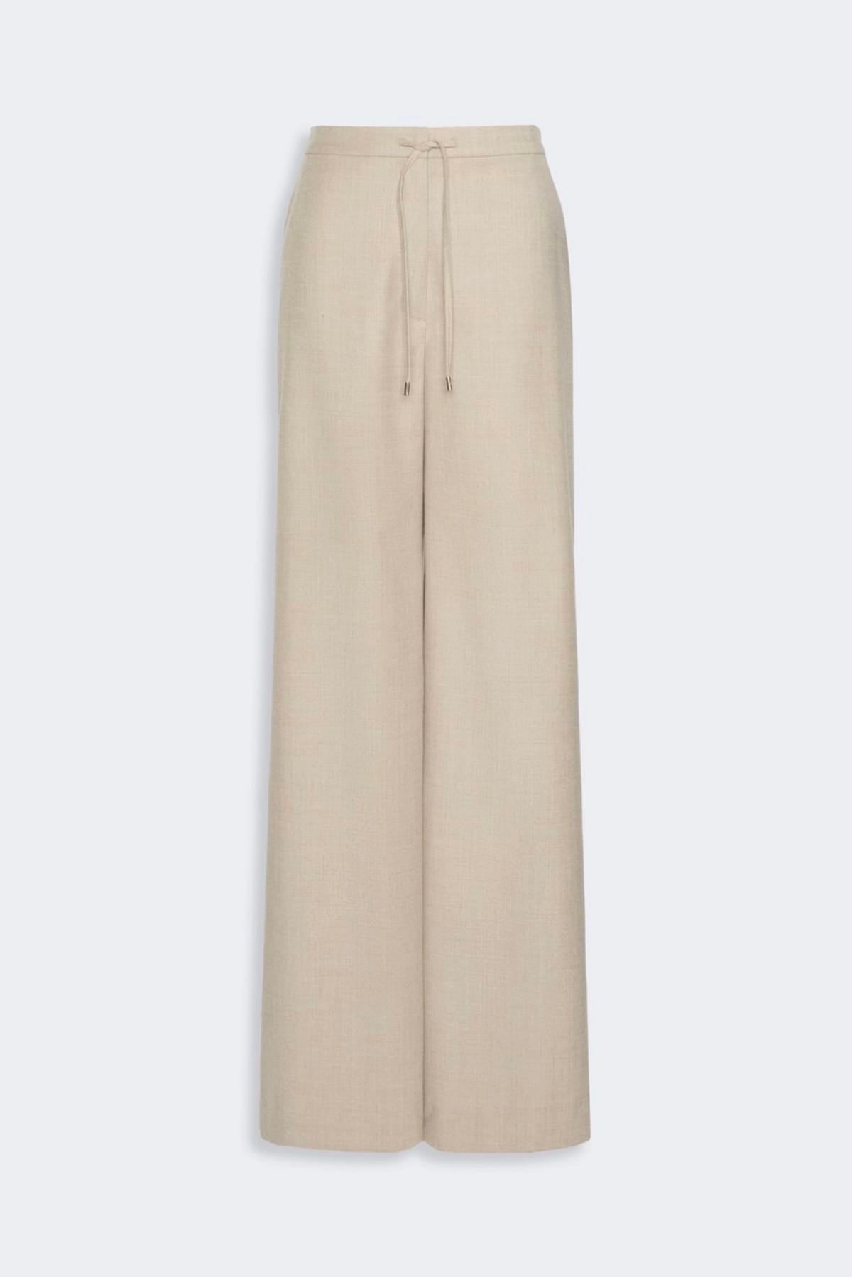 MAXMARA'S BRANDS PANTALONE LUNGO  CACHA MELANGE / 34 Pantaloni in lana donna Max Mara Studio Mstrecente