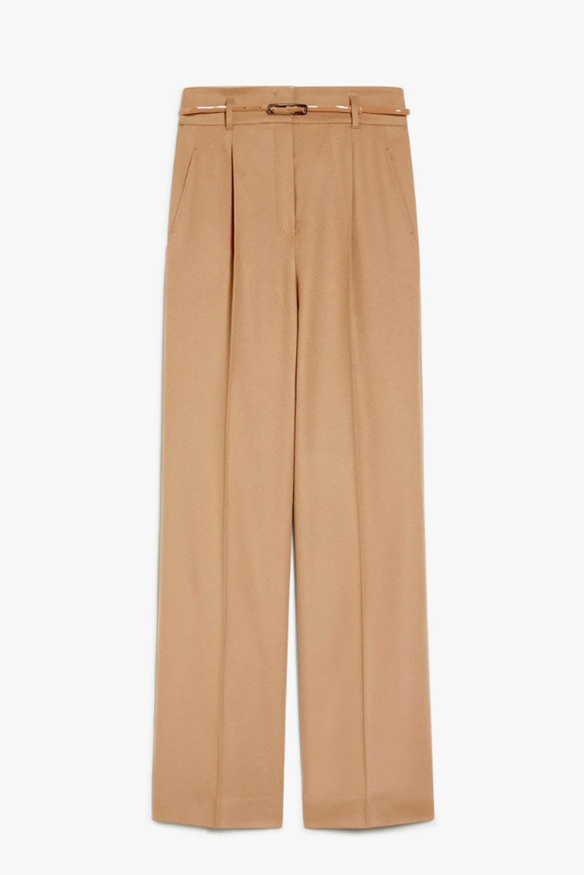 MAXMARA&#39;S BRANDS PANTALONE LUNGO  CAMMELLO / 34 Pantaloni Donna Cammello Max Mara Studio Zac