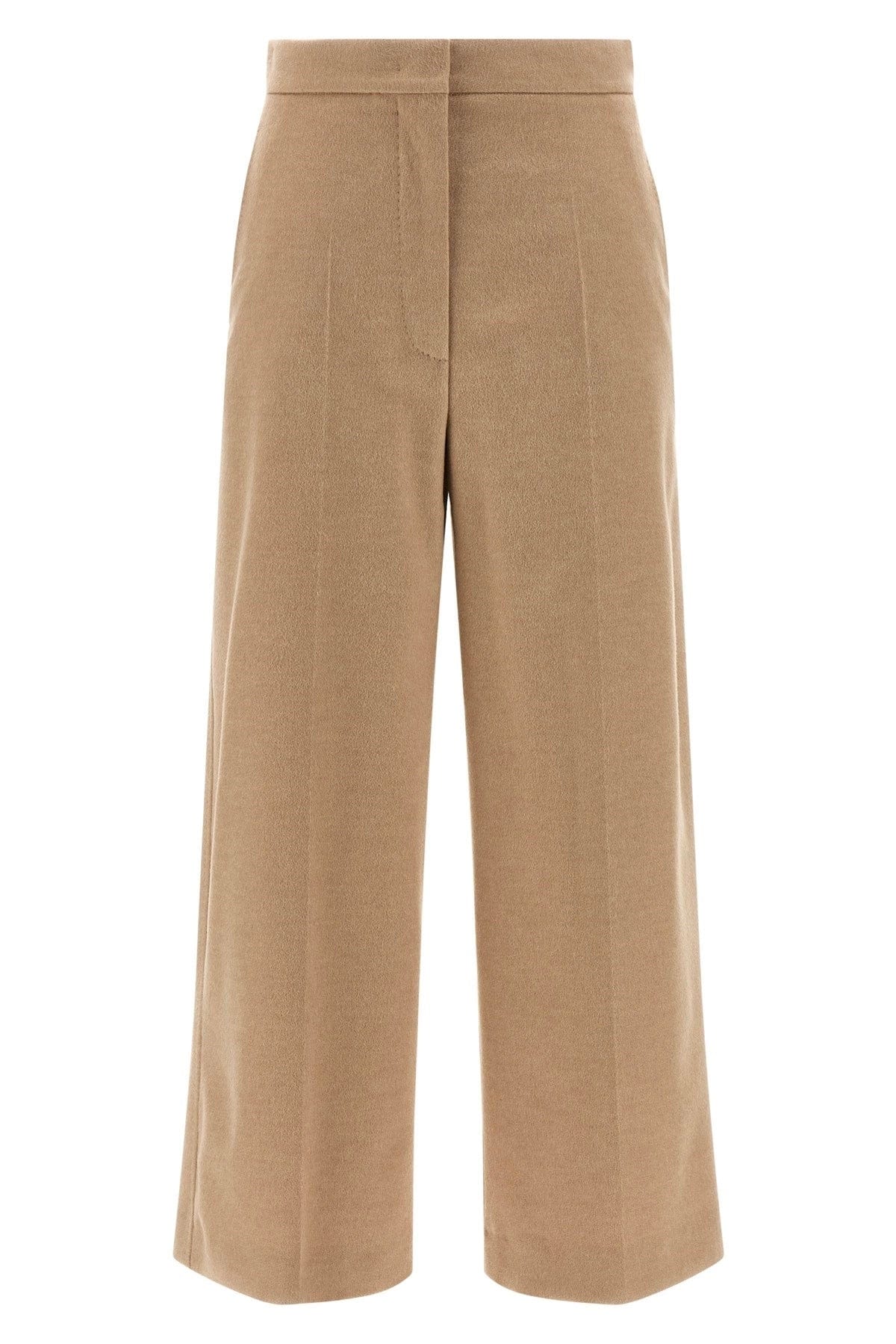 MAXMARA'S BRANDS PANTALONE LUNGO  CAMMELLO / 34 Pantaloni over donna Max Mara Studio Marengo