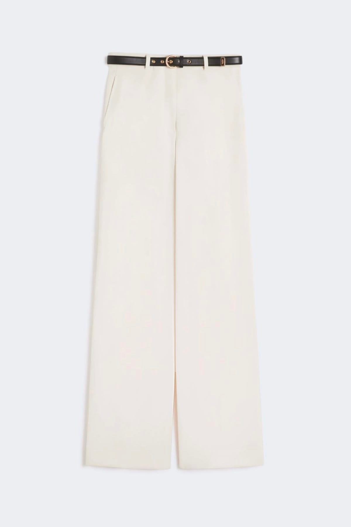 MAXMARA'S BRANDS PANTALONE LUNGO  CREMA / 34 Pantaloni donna Max Mara Studio Mstamico
