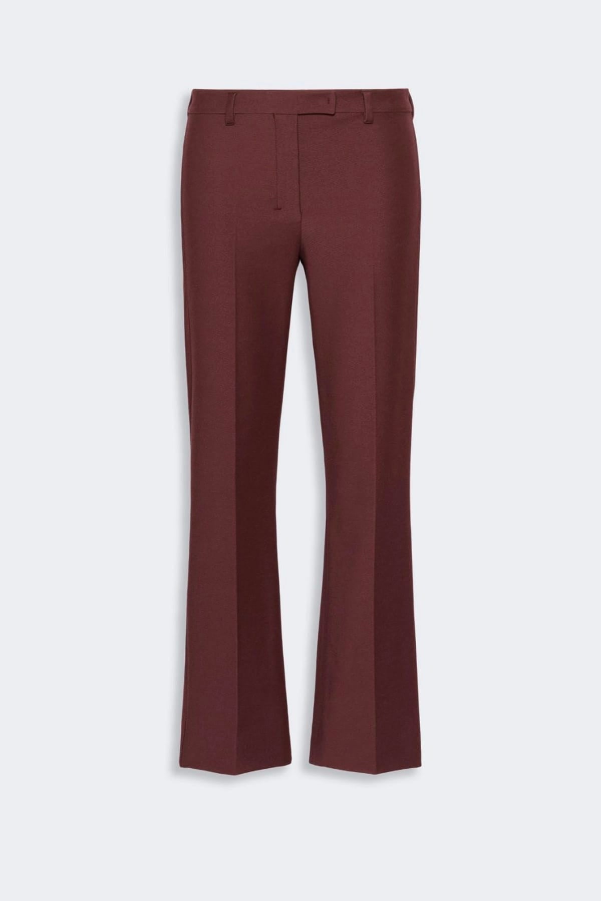 MAXMARA'S BRANDS PANTALONE LUNGO  DARK RUBY / 34 Pantaloni donna 'S Max Mara Umanita