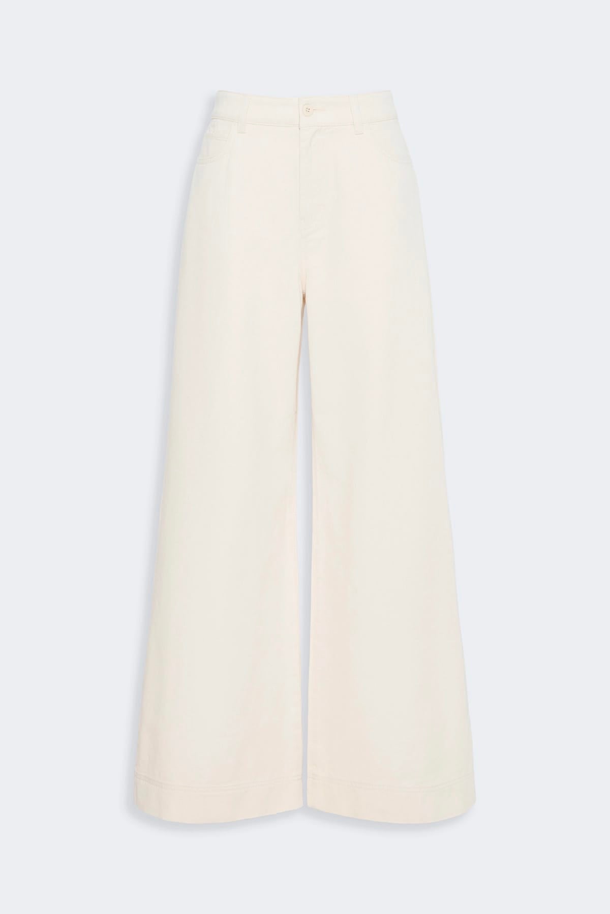 MAXMARA'S BRANDS PANTALONE LUNGO  ECRU / 34 Pantaloni donna ecru Max Mara Weekend Wkdcanneti
