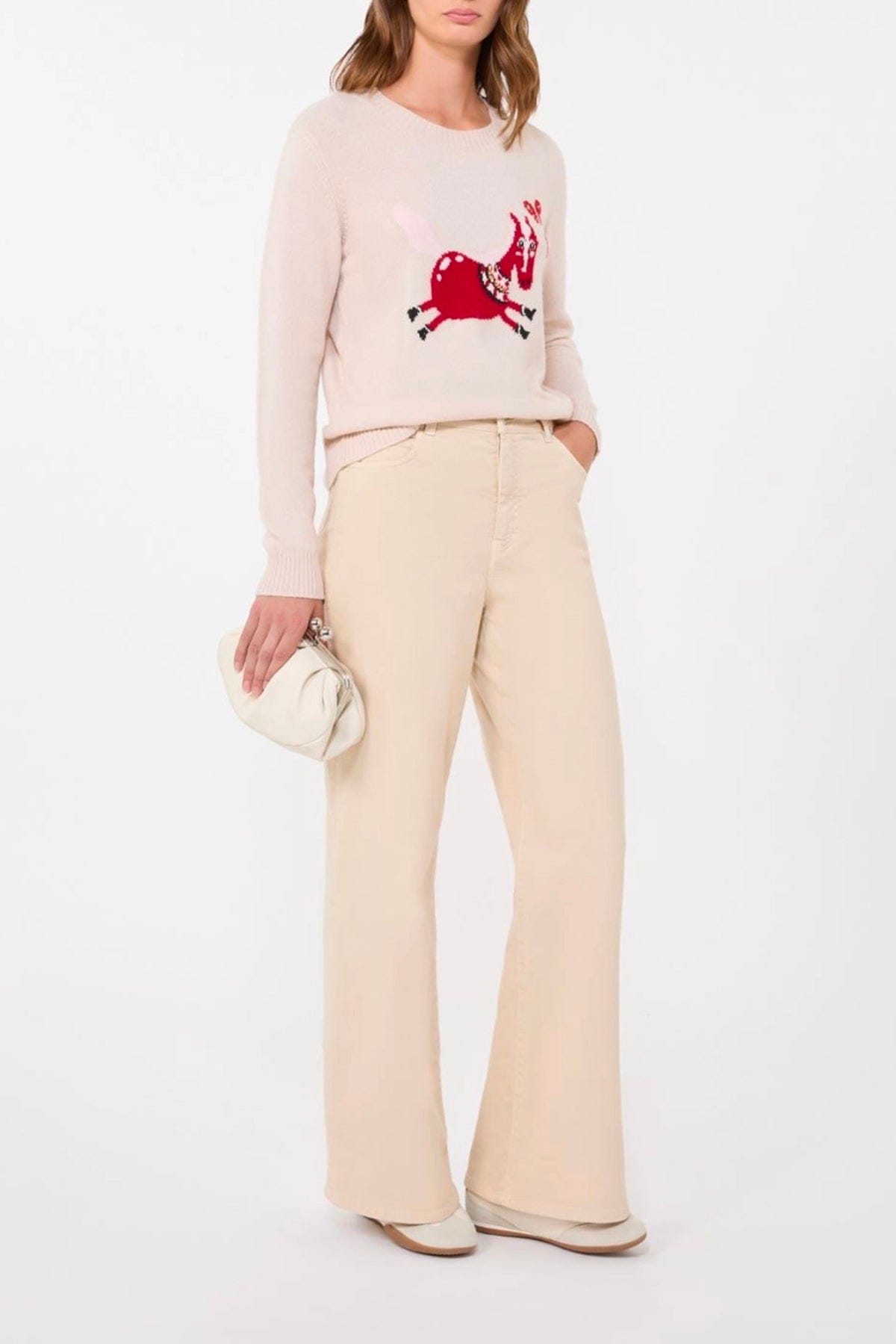 MAXMARA'S BRANDS PANTALONE LUNGO  Jeans ampio donna Weekend Max Mara Wkdmedina