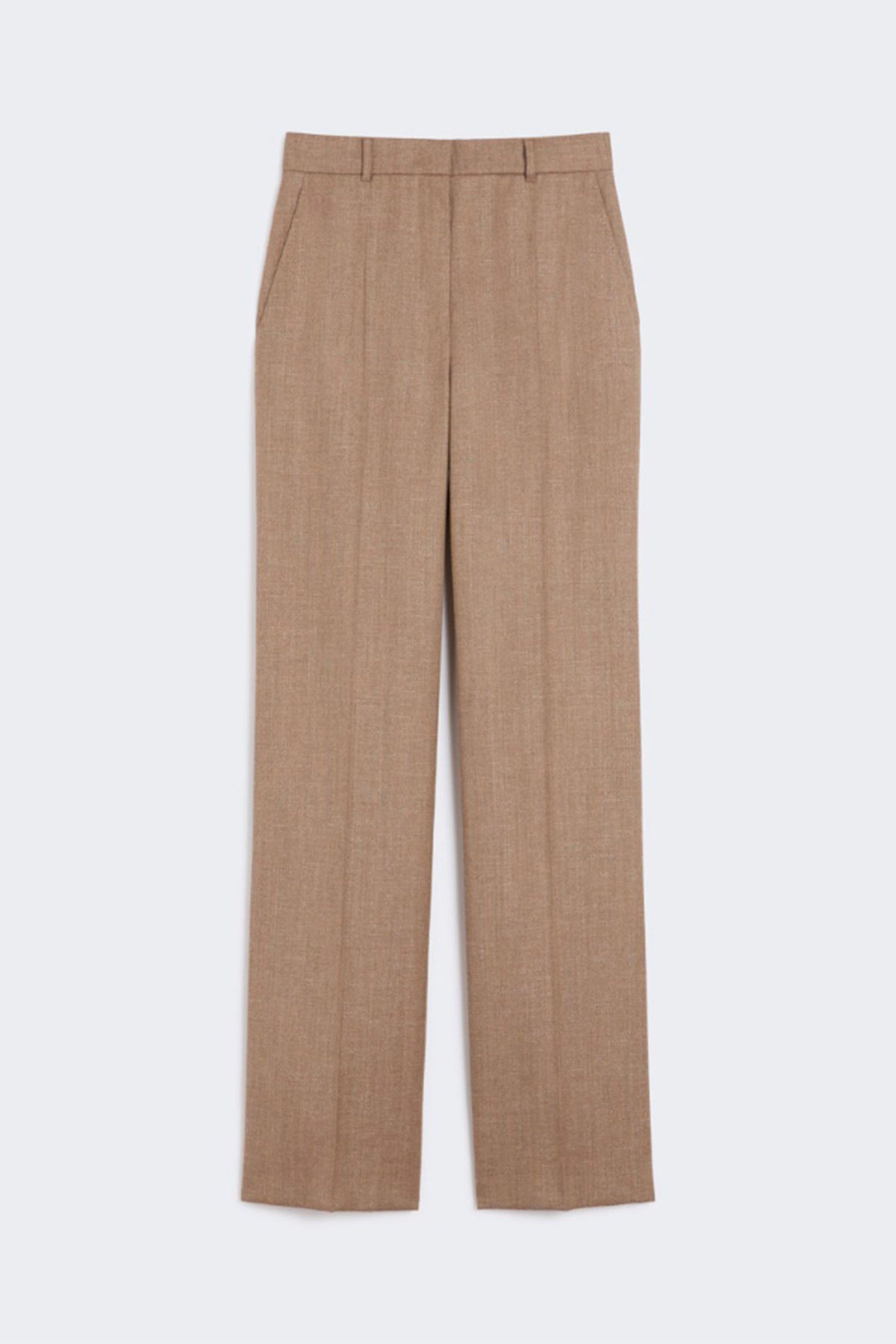MAXMARA'S BRANDS PANTALONE LUNGO  MARRONE VISONE / 34 Pantalone lungo a palazzo donna Studio Max Mara Eziana