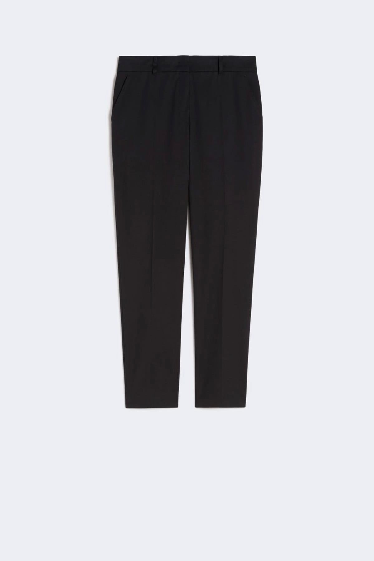 MAXMARA'S BRANDS PANTALONE LUNGO  BIANCO / 34 Pantaloni donna in cotone Max Mara Studio Mstcarpa