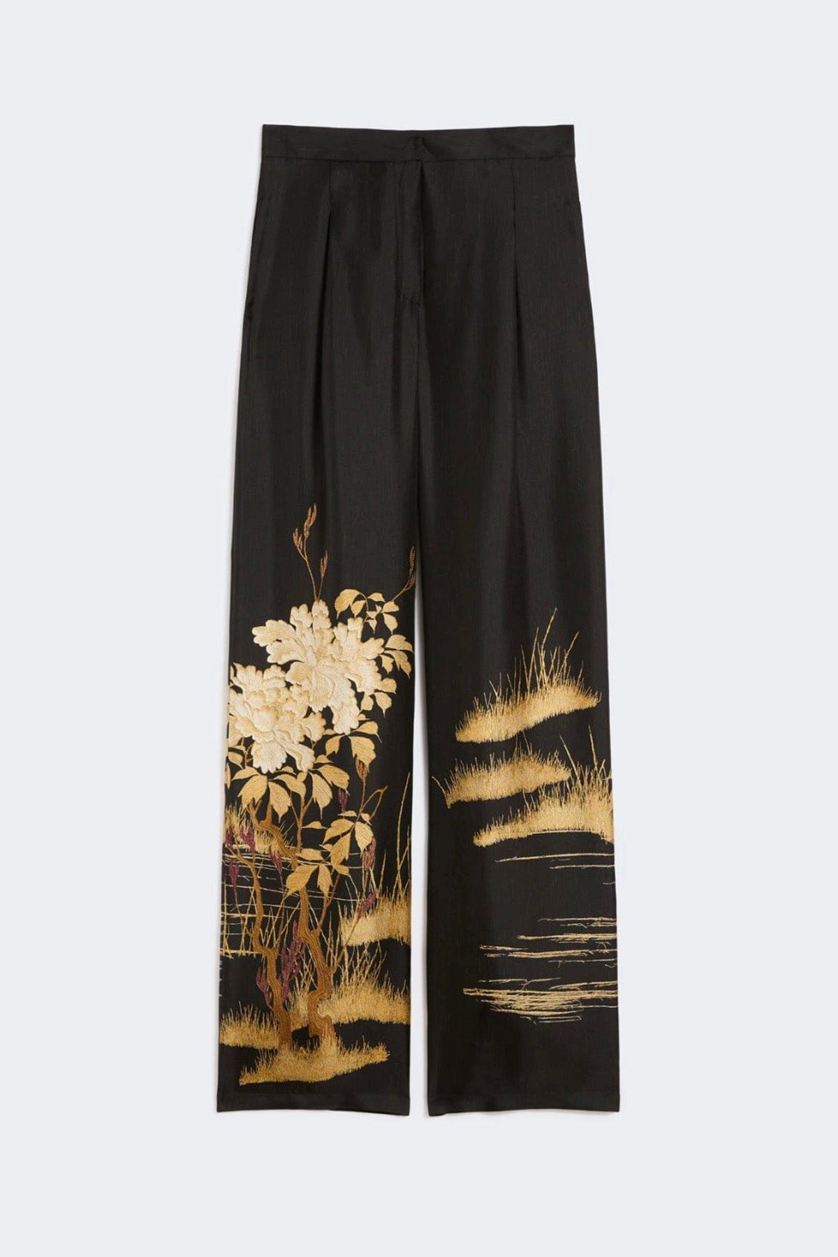 MAXMARA'S BRANDS PANTALONE LUNGO  NERO / 34 Pantaloni donna Max Mara Studio Elegante Msemappa