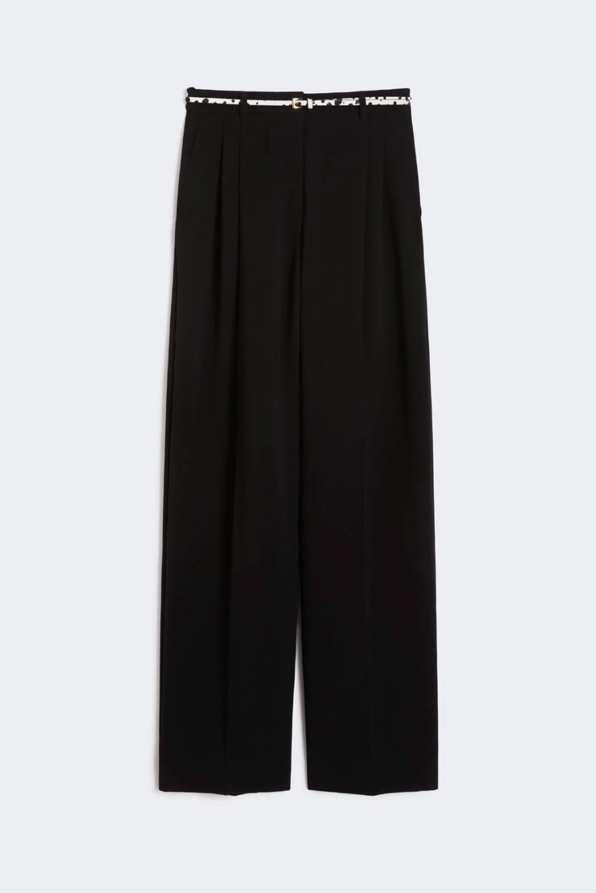 MAXMARA'S BRANDS PANTALONE LUNGO  NERO / 34 Pantaloni donna Max Mara Studio Mstcorvino