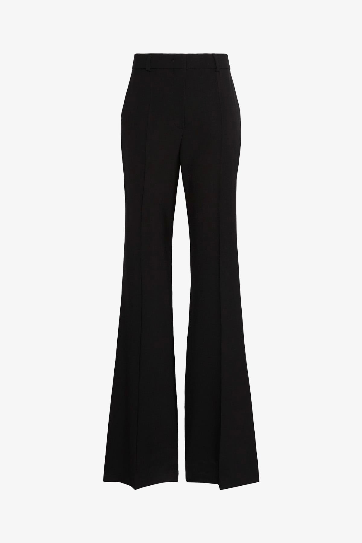 MAXMARA'S BRANDS PANTALONE LUNGO  NERO / 34 Pantaloni neri a zampa donna Sportmax Spxmodico4