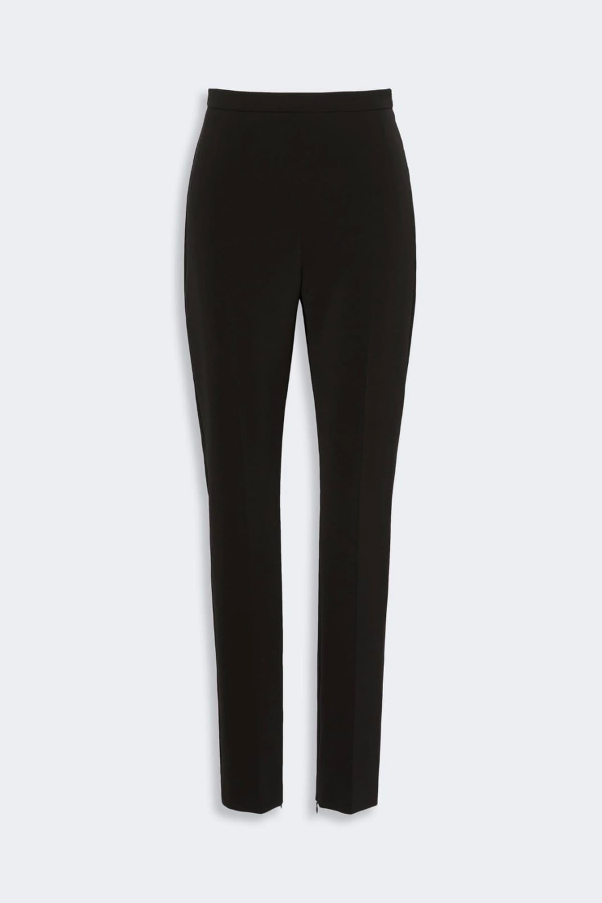 MAXMARA'S BRANDS PANTALONE LUNGO  NERO / 34 Pantaloni neri donna Max Mara Studio Mstcrespo