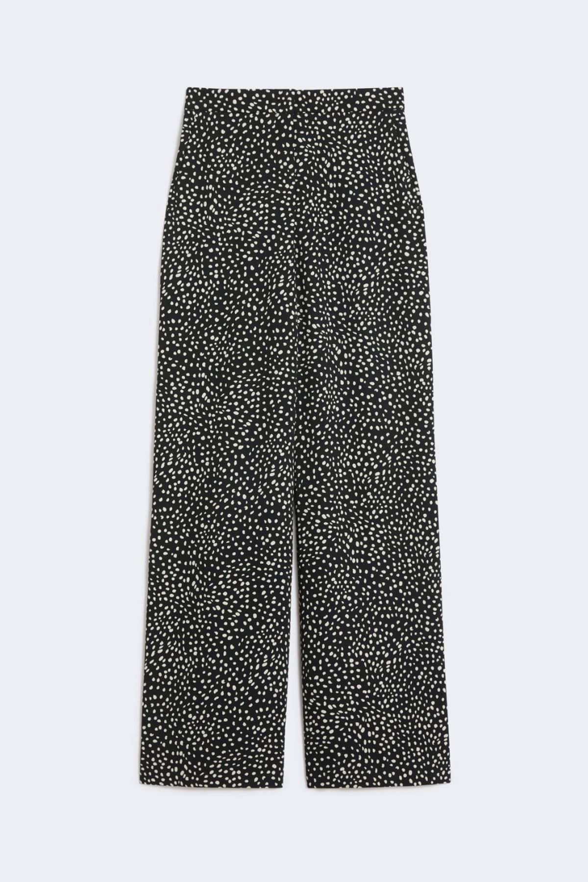 MAXMARA'S BRANDS PANTALONE LUNGO  NERO POIS / 34 Pantaloni donna Max Mara Studio Mstfresco