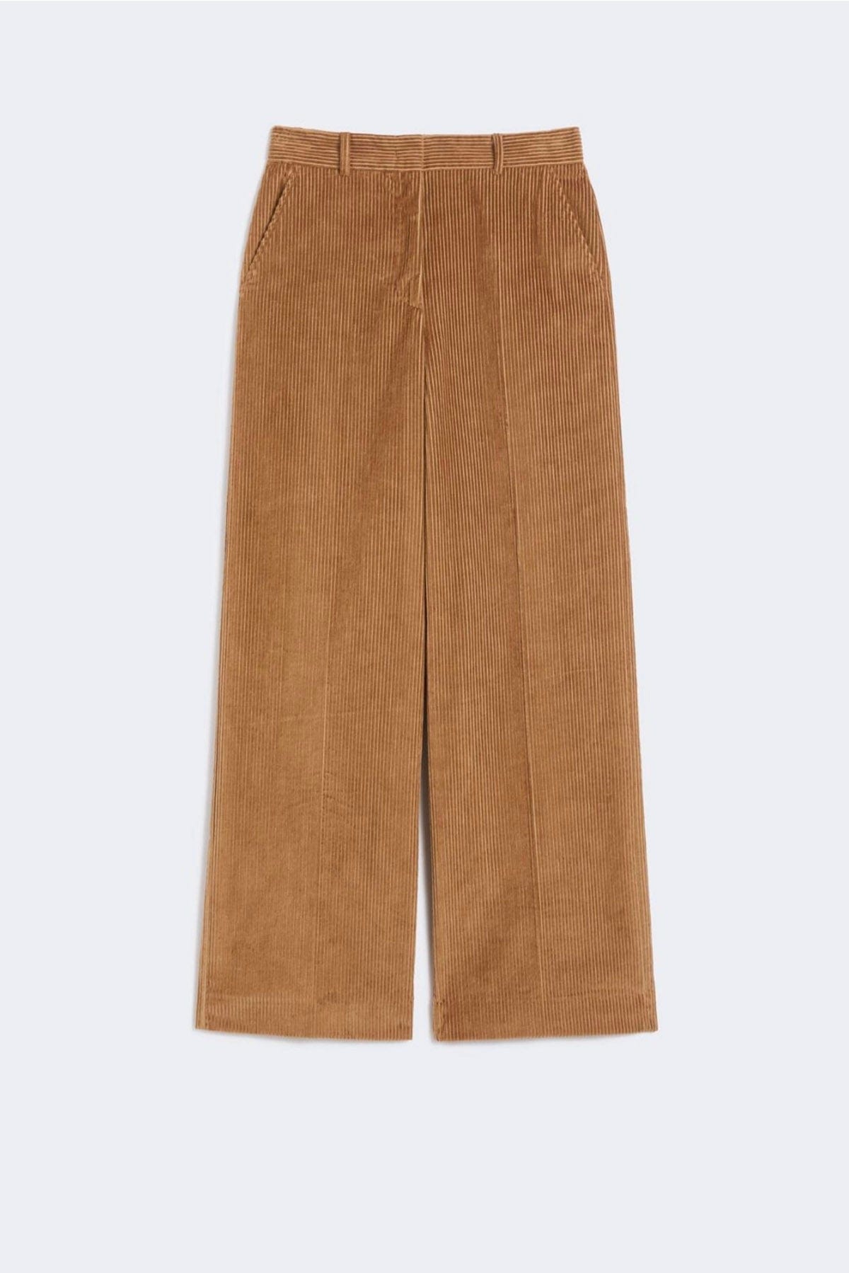 MAXMARA&#39;S BRANDS PANTALONE LUNGO  NOCCIOLA / 34 Pantaloni in velluto di cotone donna Weekend Max Mara Tania