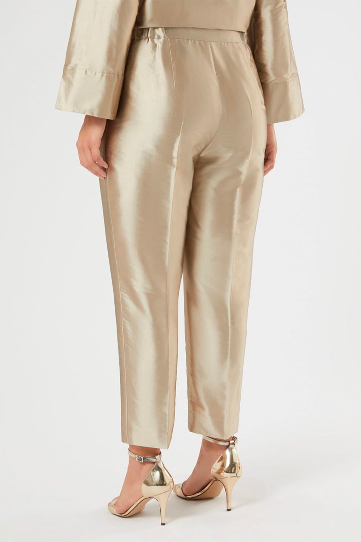 MAXMARA'S BRANDS PANTALONE LUNGO  Pantalone in seta donna Marina Rinaldi Mrnigeria