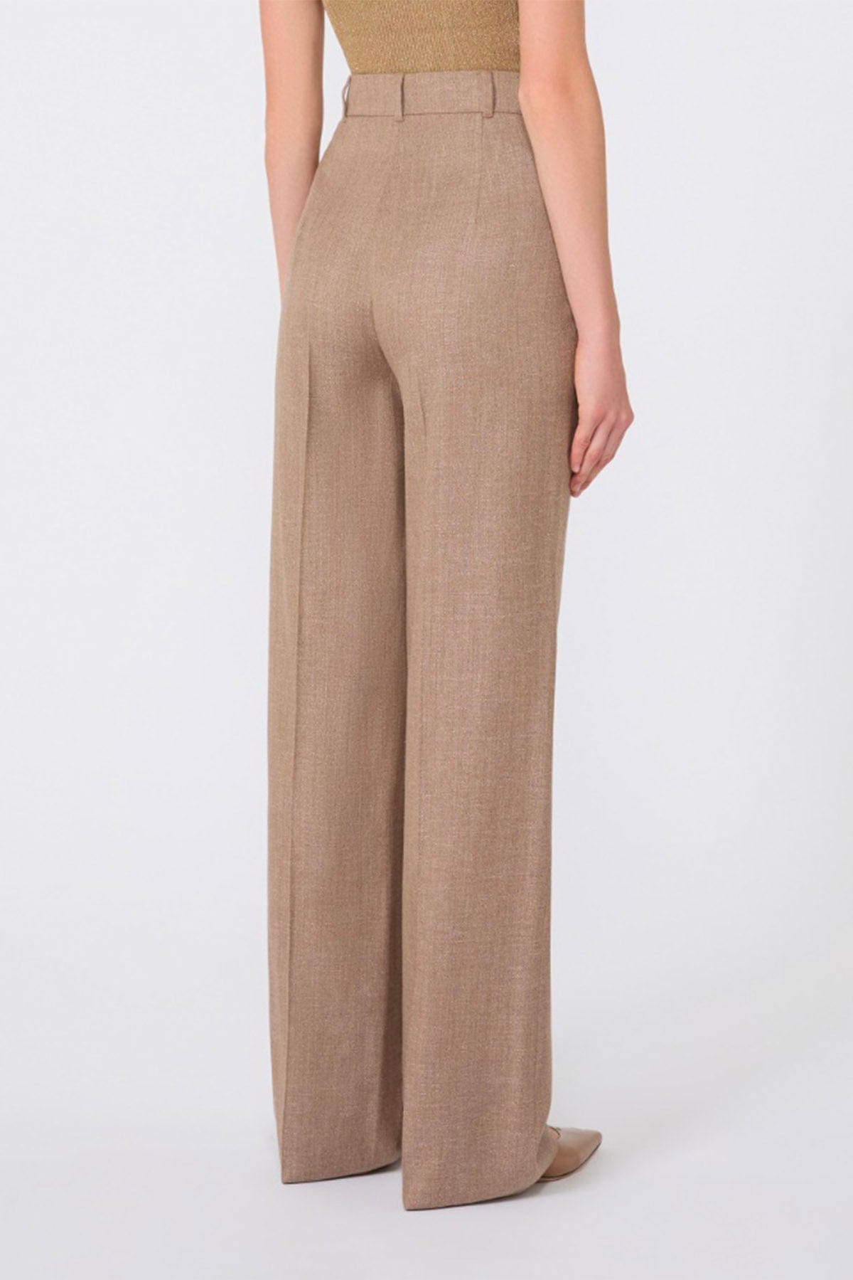 MAXMARA&#39;S BRANDS PANTALONE LUNGO  Pantalone lungo a palazzo donna Studio Max Mara Eziana