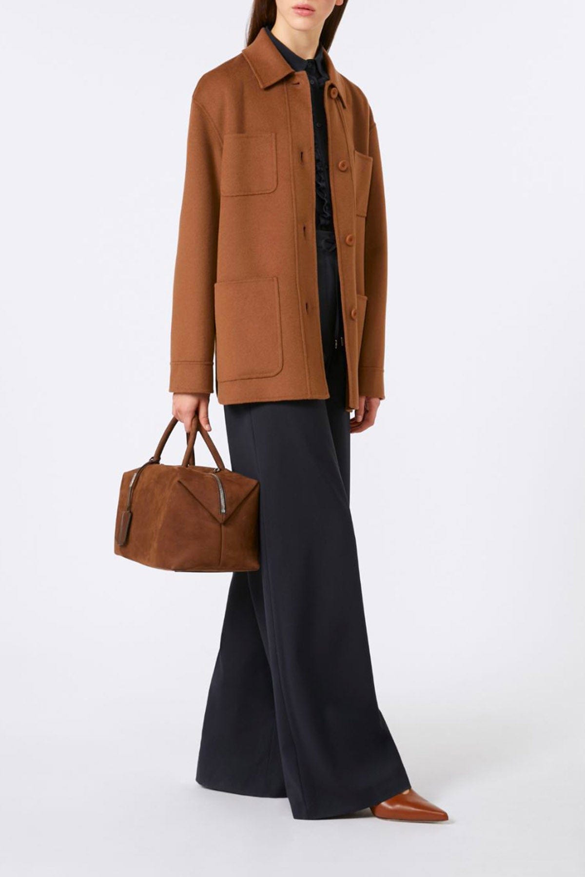 MAXMARA&#39;S BRANDS PANTALONE LUNGO  Pantalone lungo in lana donna Studio Max Mara Berard