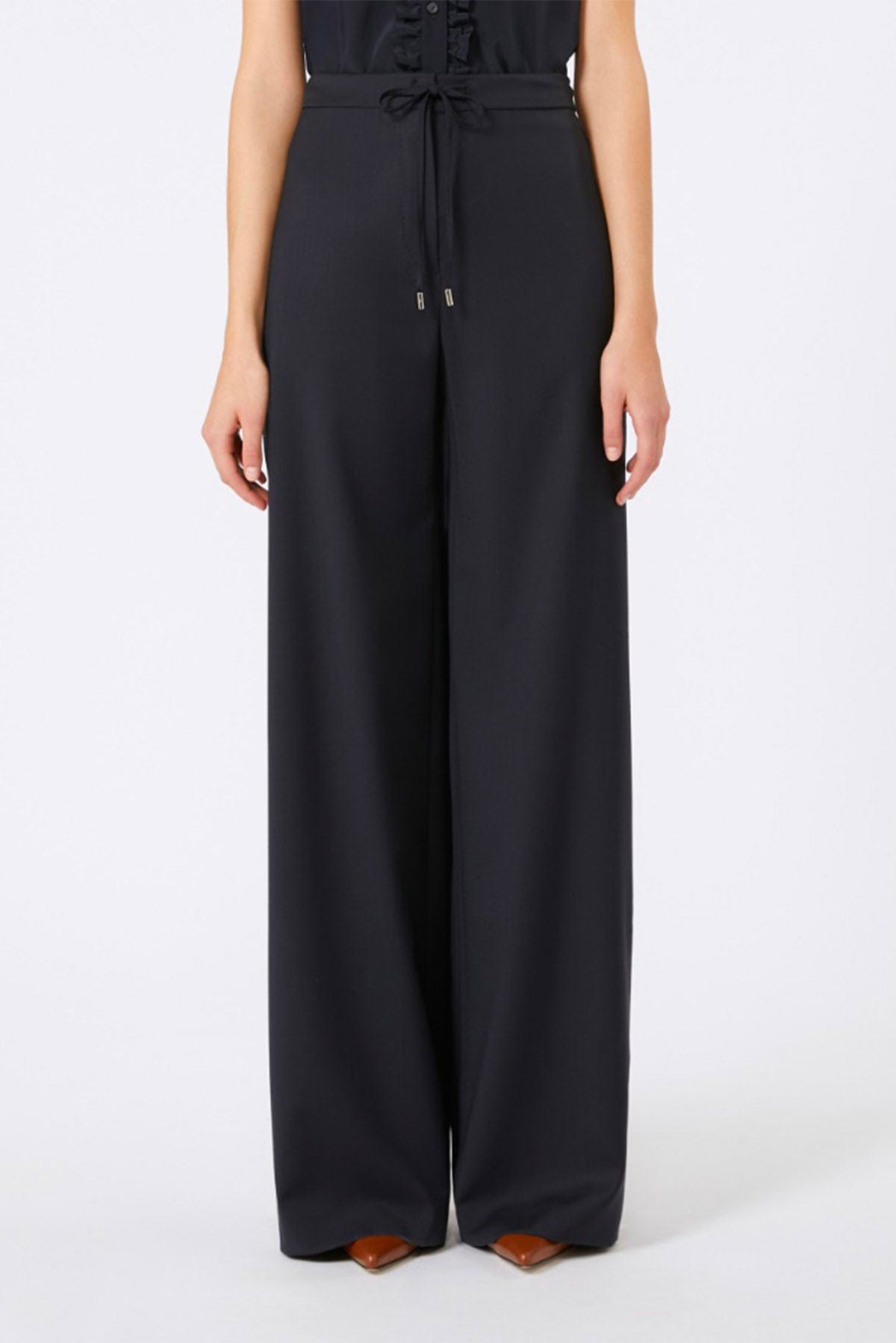 MAXMARA&#39;S BRANDS PANTALONE LUNGO  Pantalone lungo in lana donna Studio Max Mara Berard