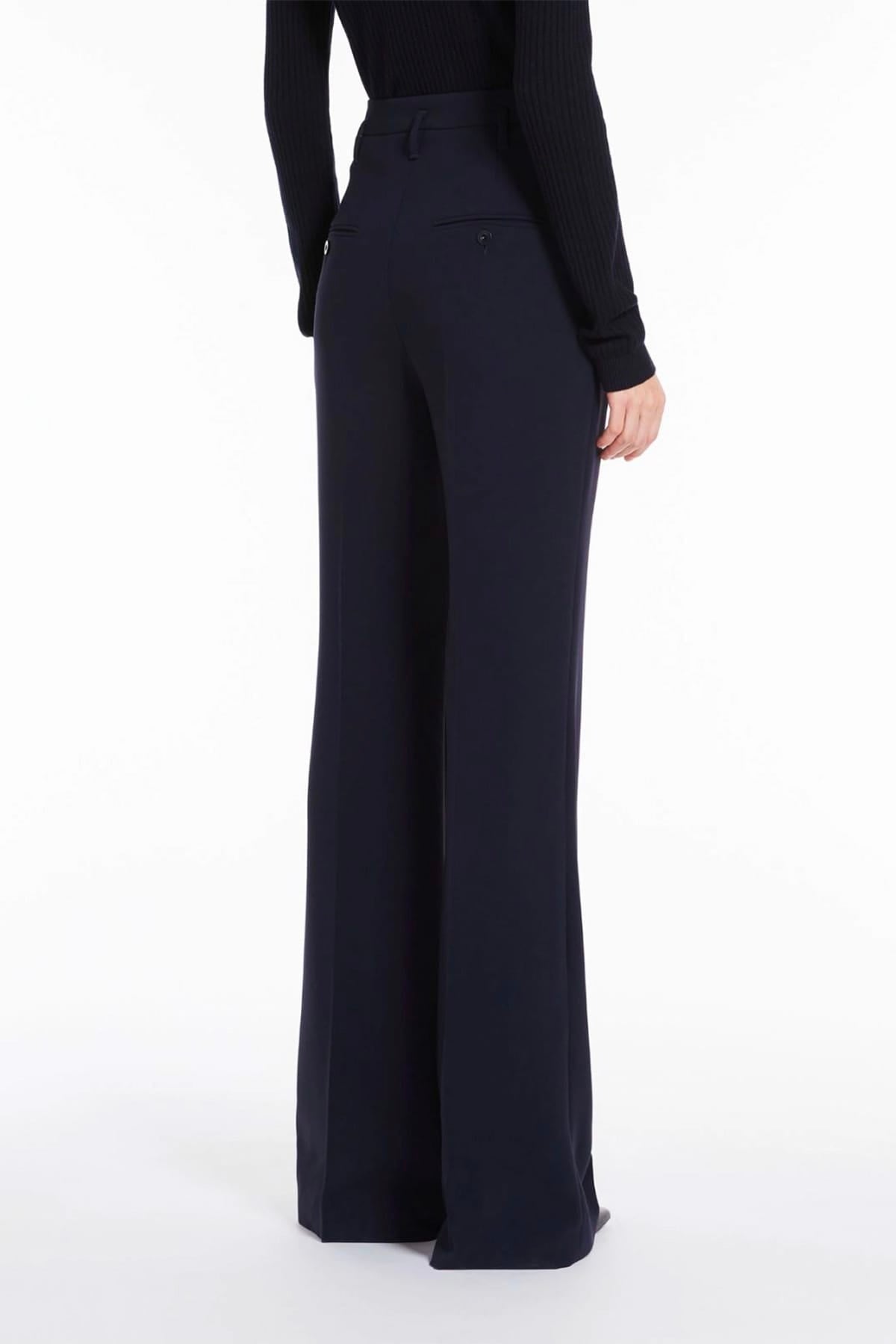 MAXMARA'S BRANDS PANTALONE LUNGO  Pantaloni blu donna Max Mara Studio Mstalabama