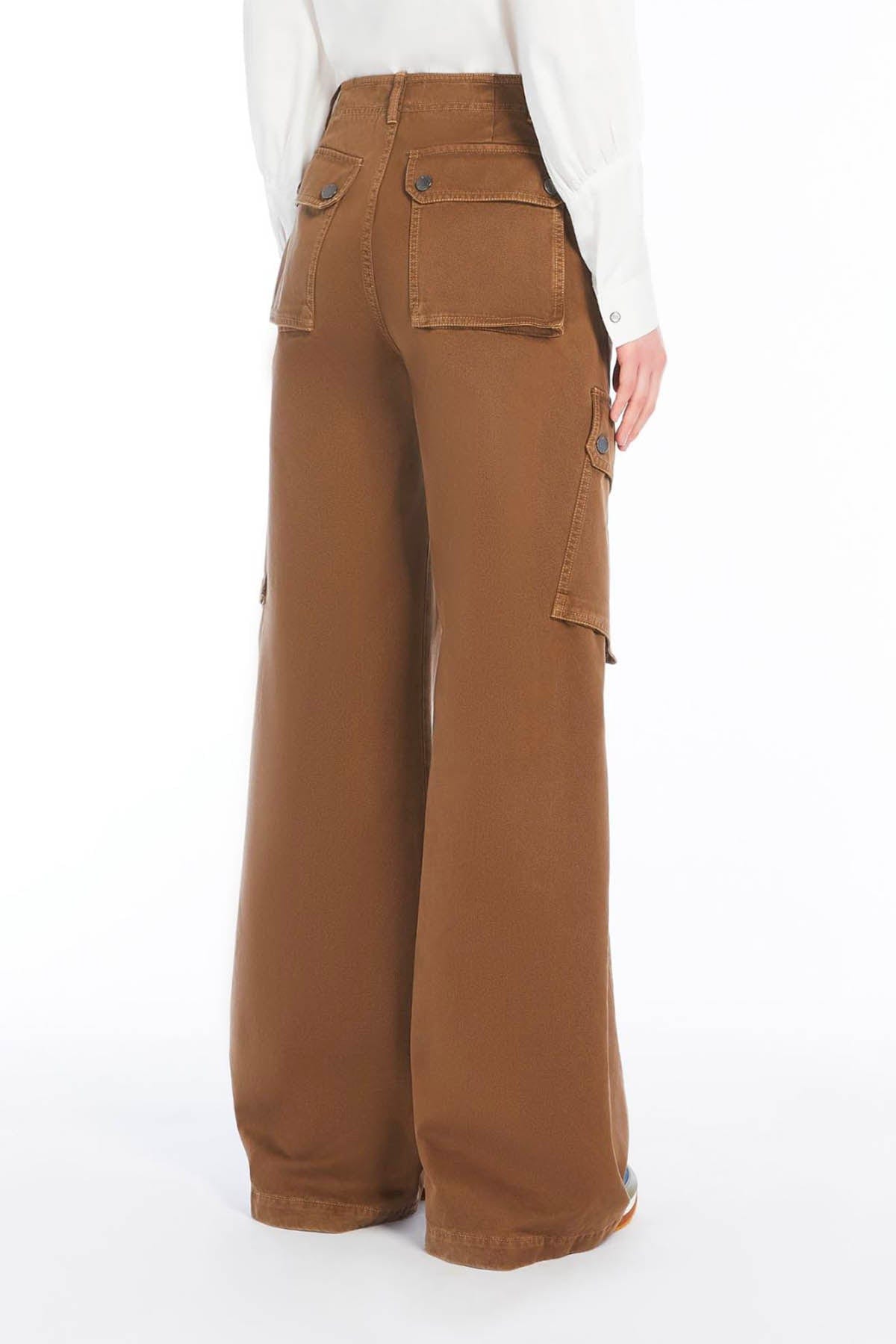 MAXMARA&#39;S BRANDS PANTALONE LUNGO  Pantaloni Cargo Donna Max Mara Weekend Elvy