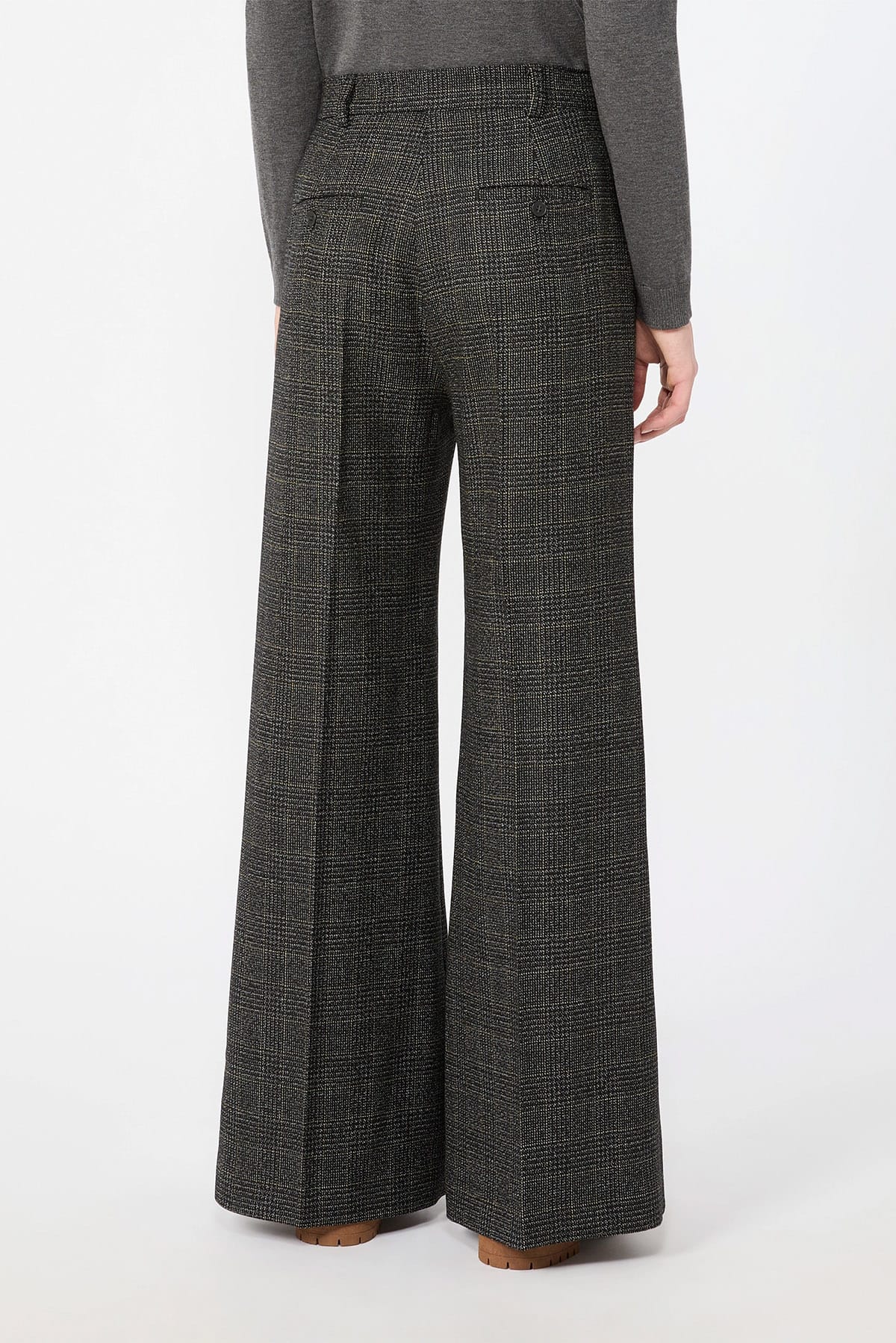MAXMARA'S BRANDS PANTALONE LUNGO  DIS. GALLES / 34 Pantaloni disegno galles in lana Max Mara Weekend Wkdpacca