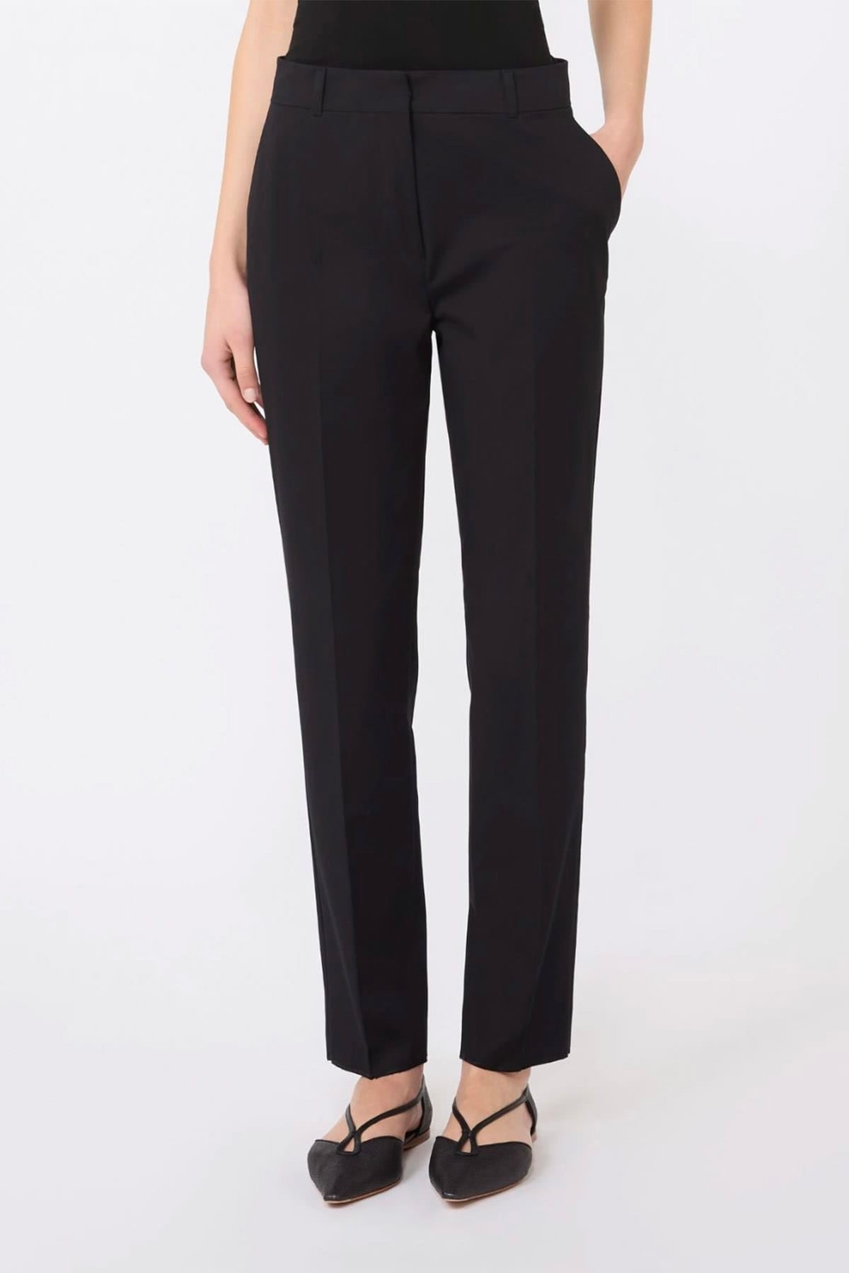 MAXMARA'S BRANDS PANTALONE LUNGO  Pantaloni donna in cotone Max Mara Studio Mstcarpa