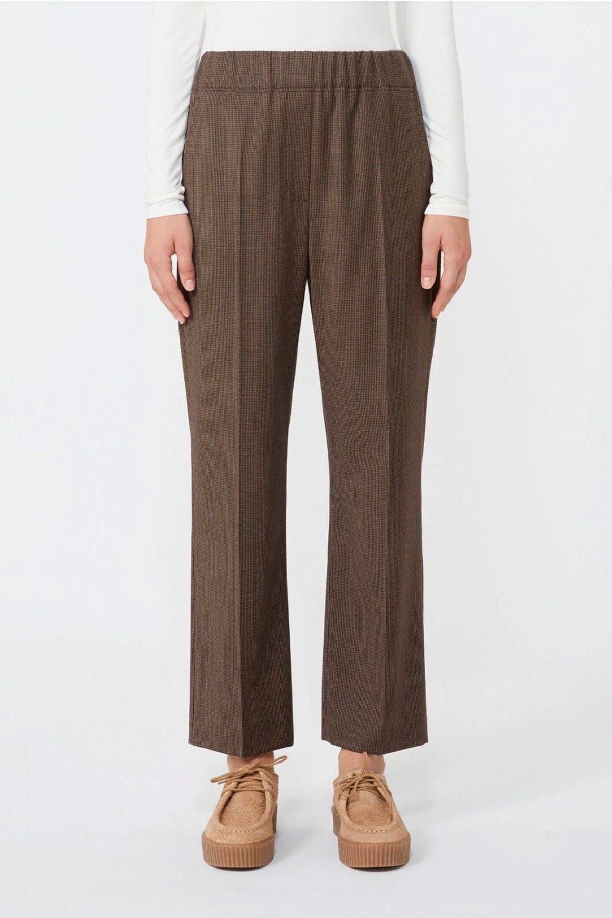 MAXMARA&#39;S BRANDS PANTALONE LUNGO  Pantaloni donna in lana Stretch Weekend Max Mara Hateley