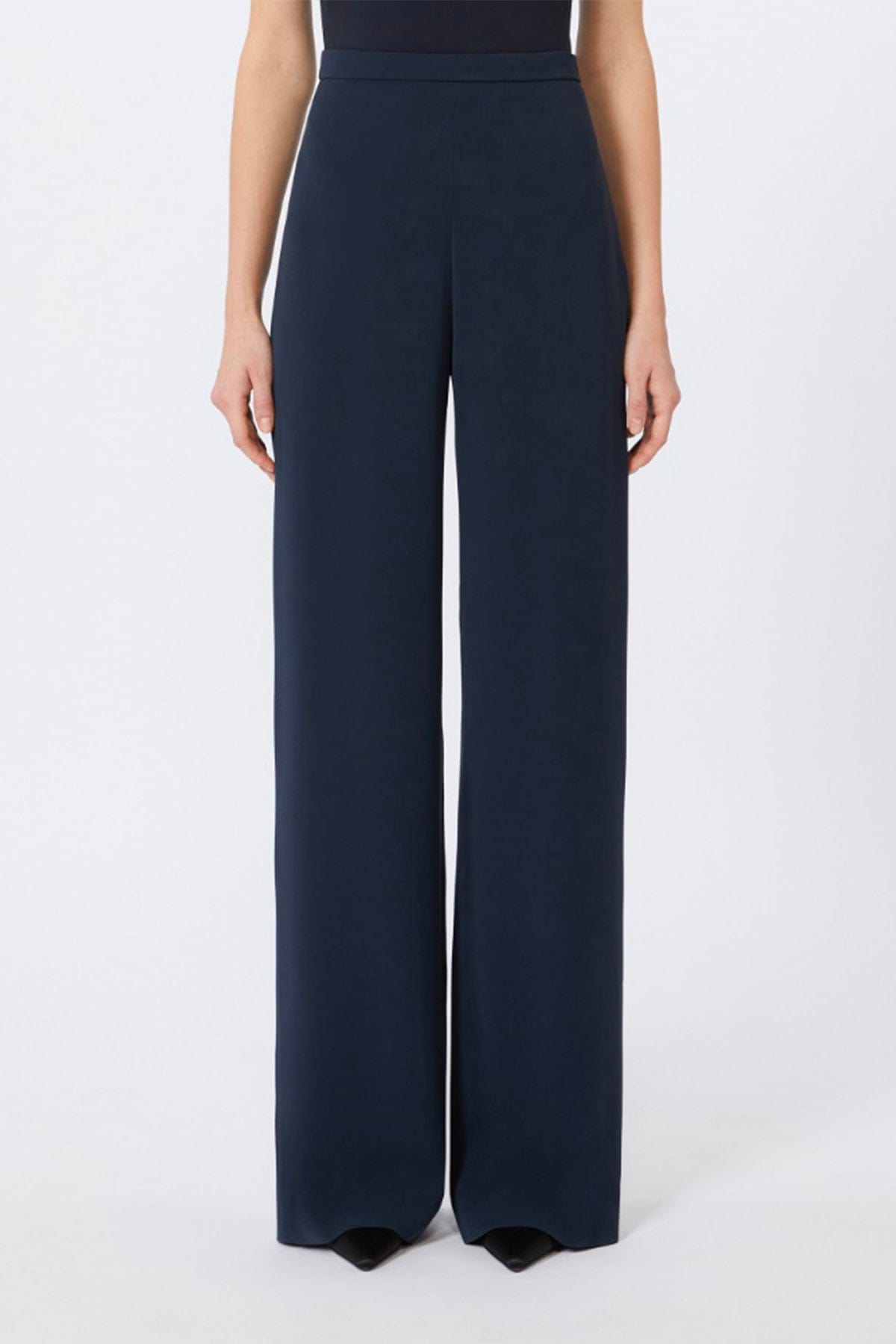 MAXMARA'S BRANDS PANTALONE LUNGO  BLU / 34 Pantaloni donna Max Mara Studio elegante Aosta