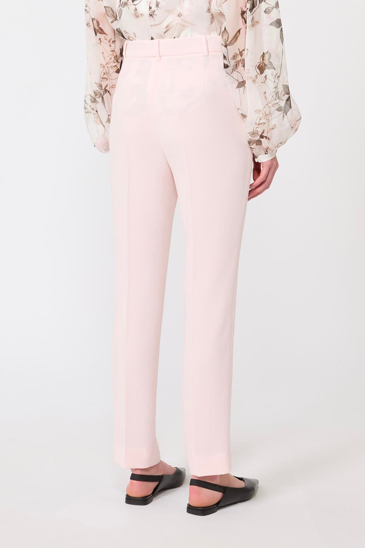 MAXMARA'S BRANDS PANTALONE LUNGO  ROSA PETALO / 34 Pantaloni donna Max Mara Studio Jerta