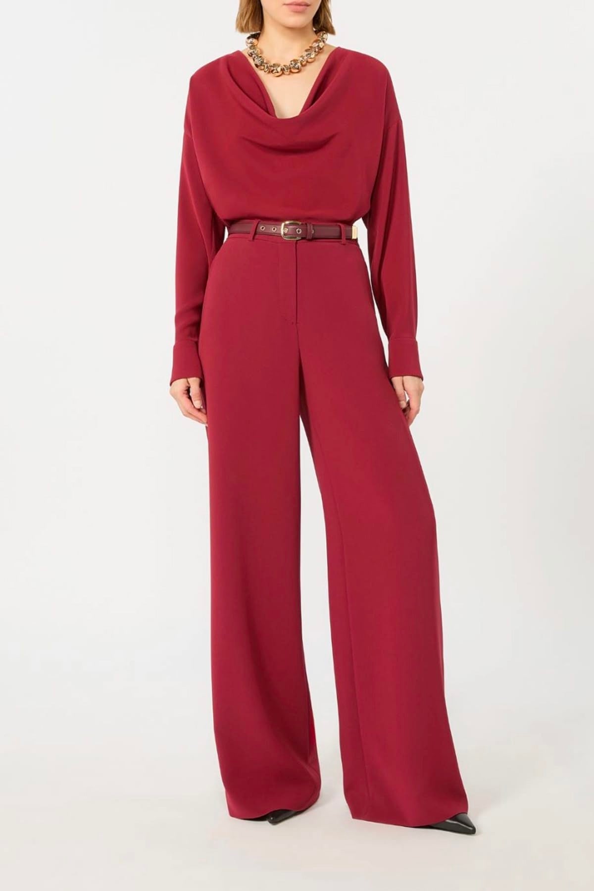 MAXMARA'S BRANDS PANTALONE LUNGO  Pantaloni Donna rossi Max Mara Studio Mstamico