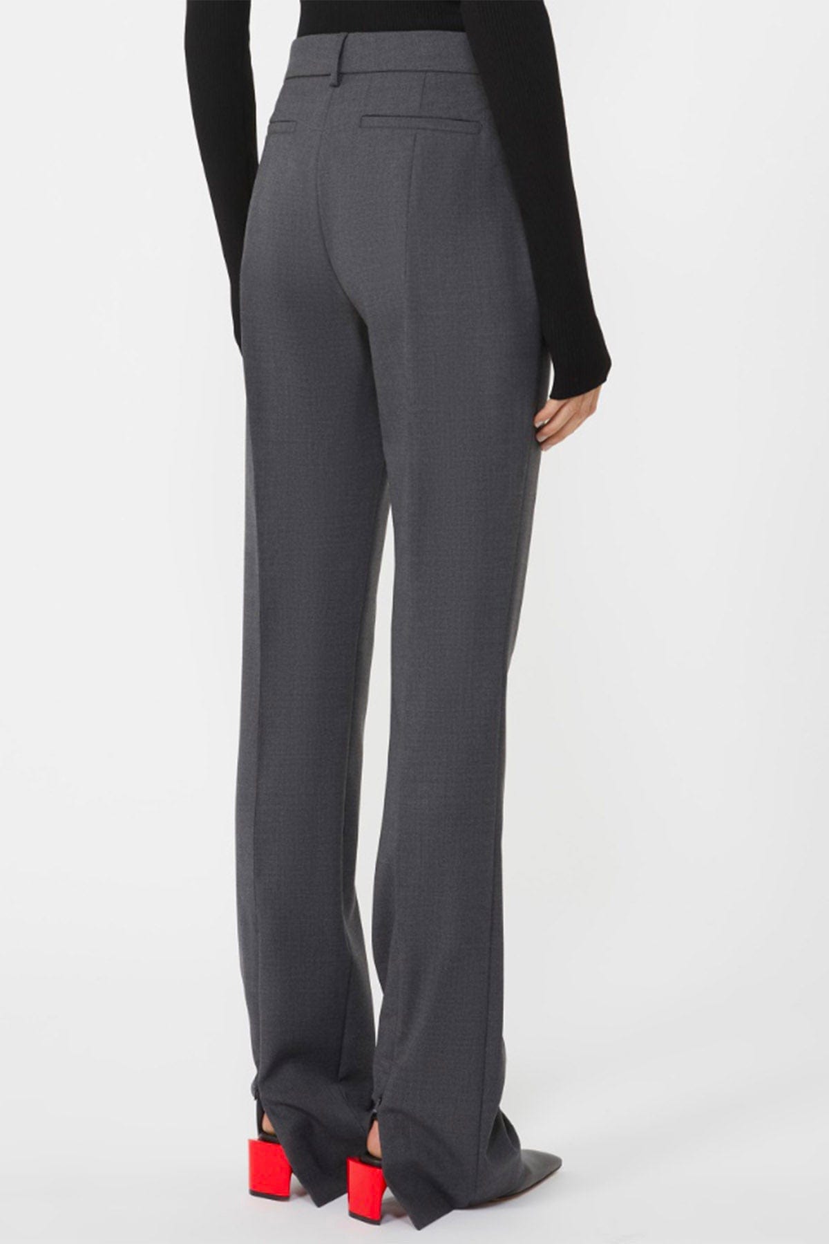 MAXMARA&#39;S BRANDS PANTALONE LUNGO  Pantaloni donna Sportmax antracite Harry