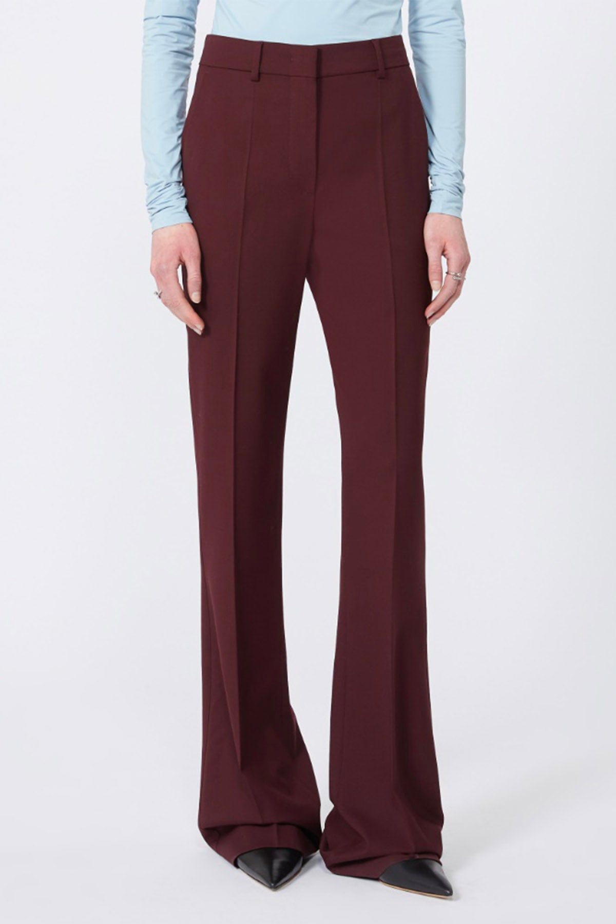 MAXMARA&#39;S BRANDS PANTALONE LUNGO  Pantaloni donna Sportmax color vino Febe