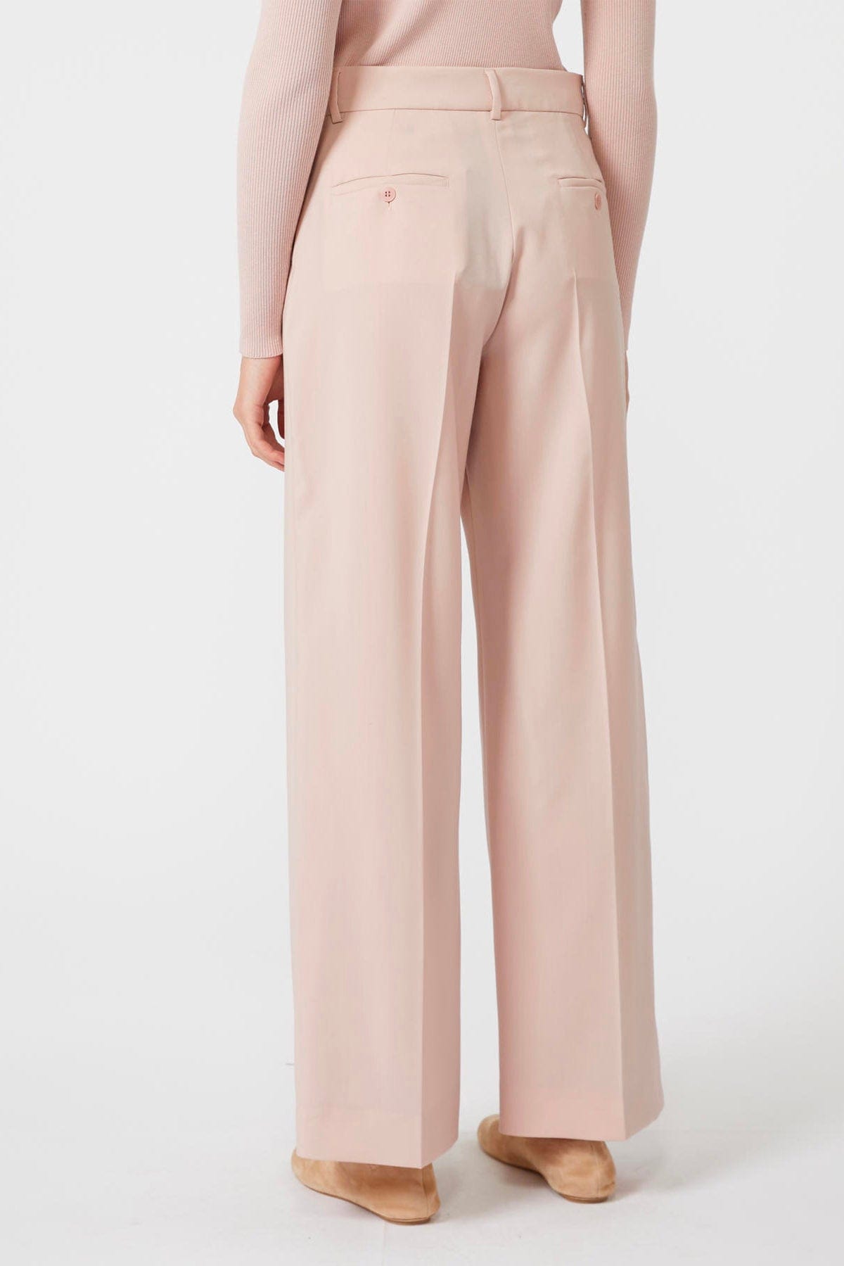 MAXMARA'S BRANDS PANTALONE LUNGO  ROSA CIPRIA / 34 Pantaloni donna Weekend Max Mara Visivo