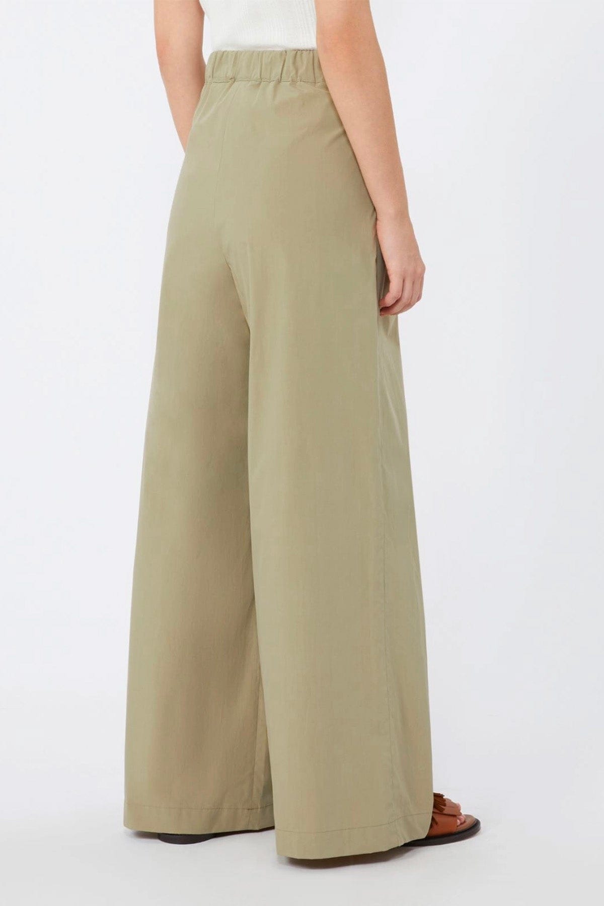 MAXMARA'S BRANDS PANTALONE LUNGO  VERDE OLIVA / 34 Pantaloni donna Weekend Max Mara Wkdbenda