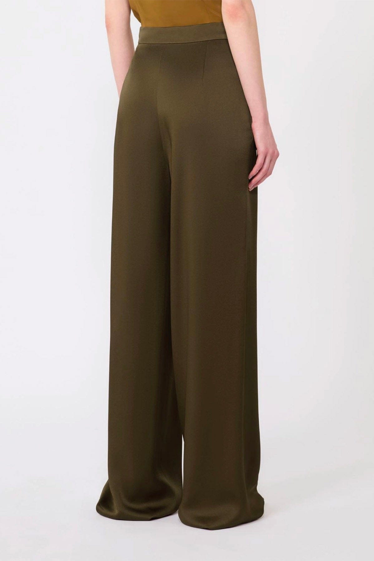 MAXMARA'S BRANDS PANTALONE LUNGO  Pantaloni dritti fluidi donna Max Mara Studio Msecono