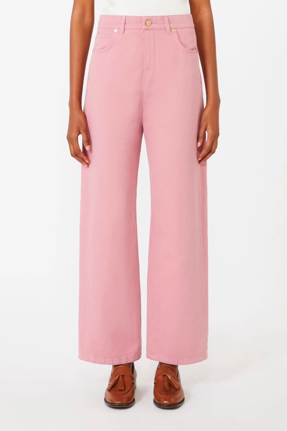 MAXMARA'S BRANDS PANTALONE LUNGO  Pantaloni dritti in cotone e lino 'S Max Mara Smmonorata