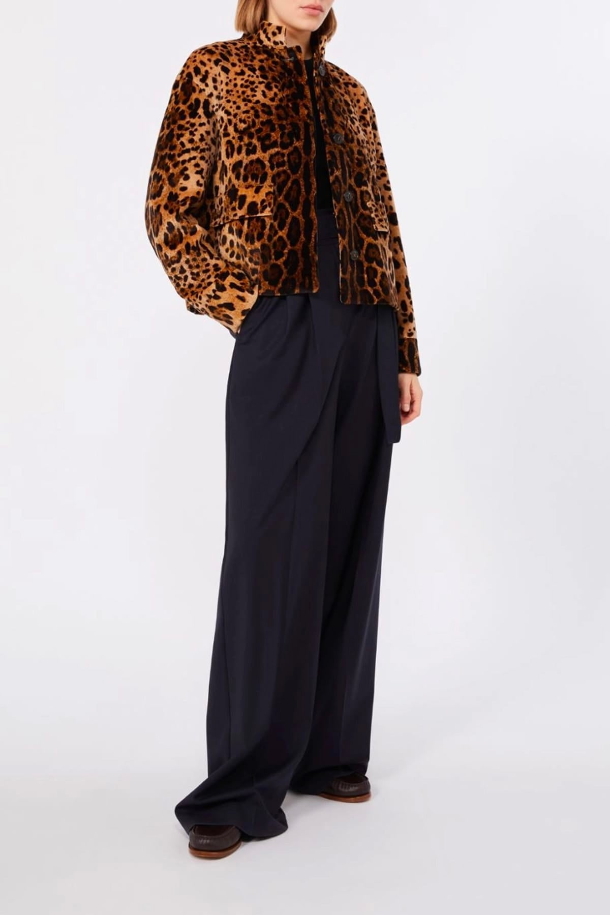 MAXMARA'S BRANDS PANTALONE LUNGO  Pantaloni in lana ampi donna Max Mara Studio Mstserio