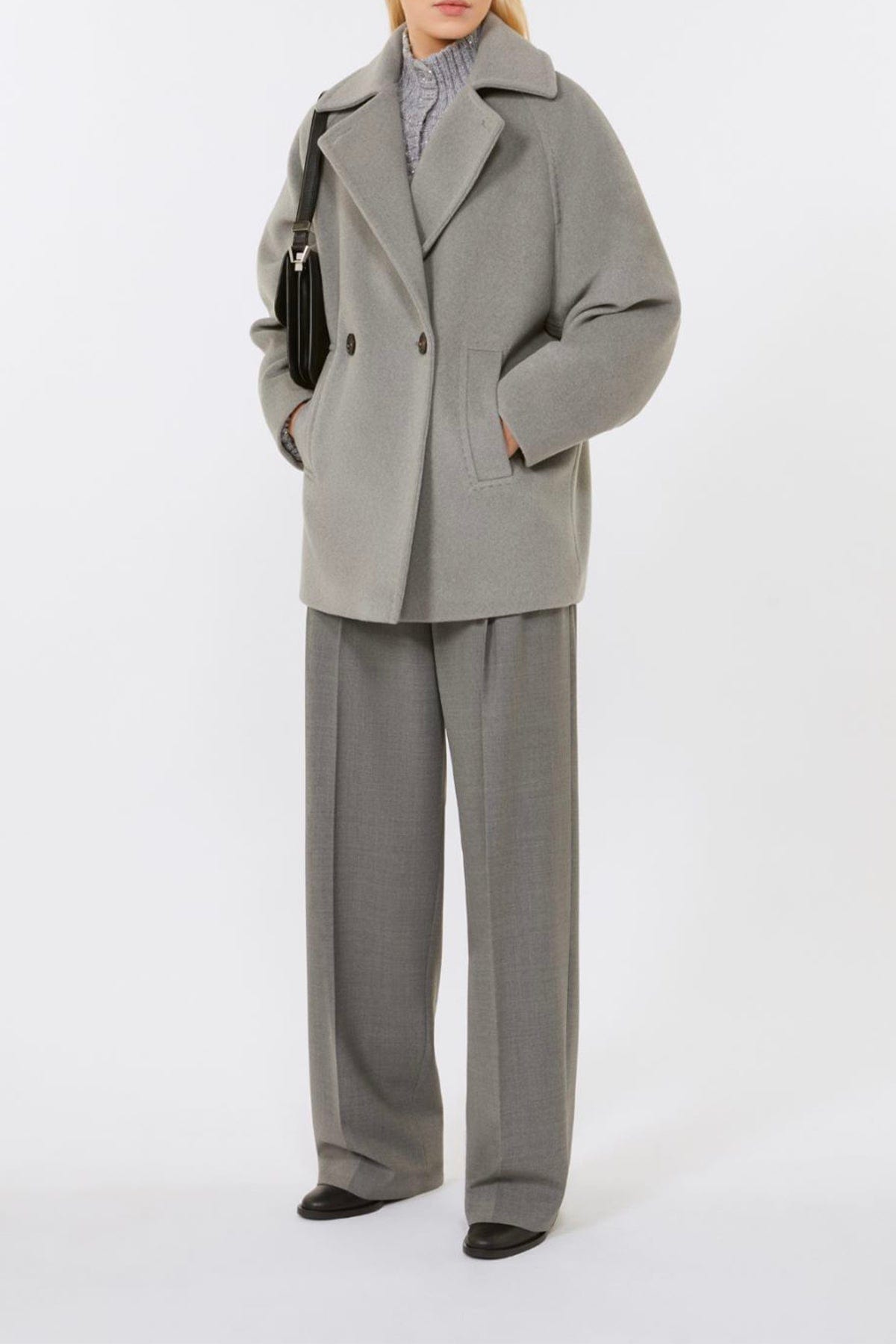 MAXMARA&#39;S BRANDS PANTALONE LUNGO  Pantaloni in lana donna Max Mara Studio Entrata