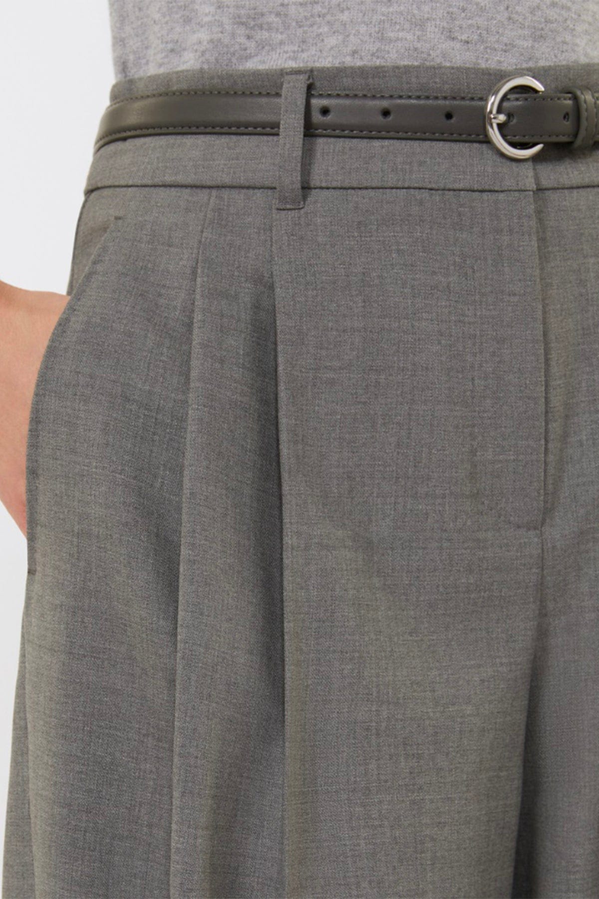MAXMARA&#39;S BRANDS PANTALONE LUNGO  Pantaloni in lana donna Max Mara Studio Entrata