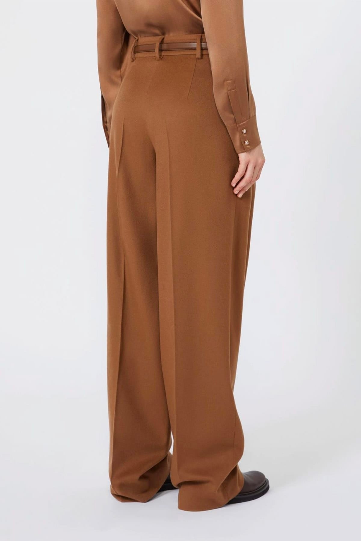 MAXMARA'S BRANDS PANTALONE LUNGO  Pantaloni in lana donna Max Mara Studio Mstcocco