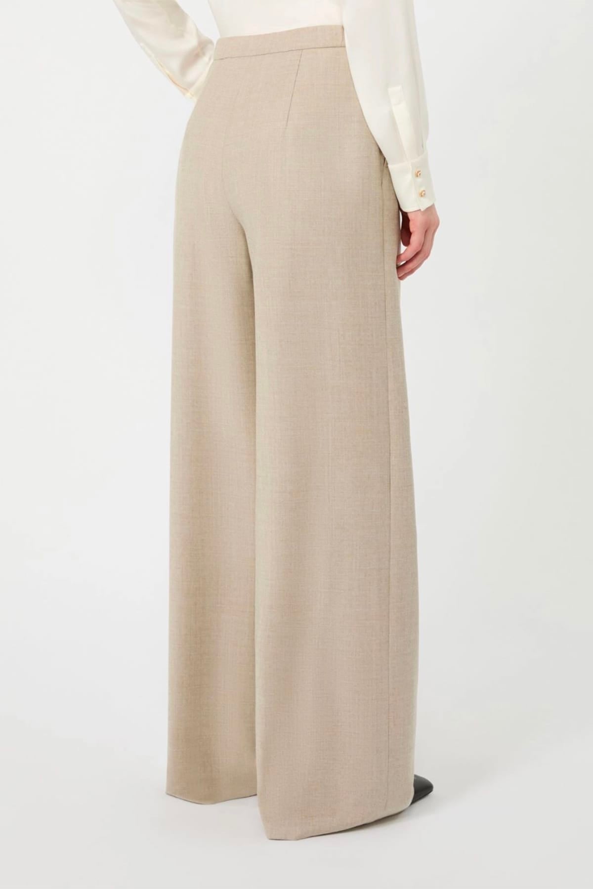 MAXMARA'S BRANDS PANTALONE LUNGO  Pantaloni in lana donna Max Mara Studio Mstrecente