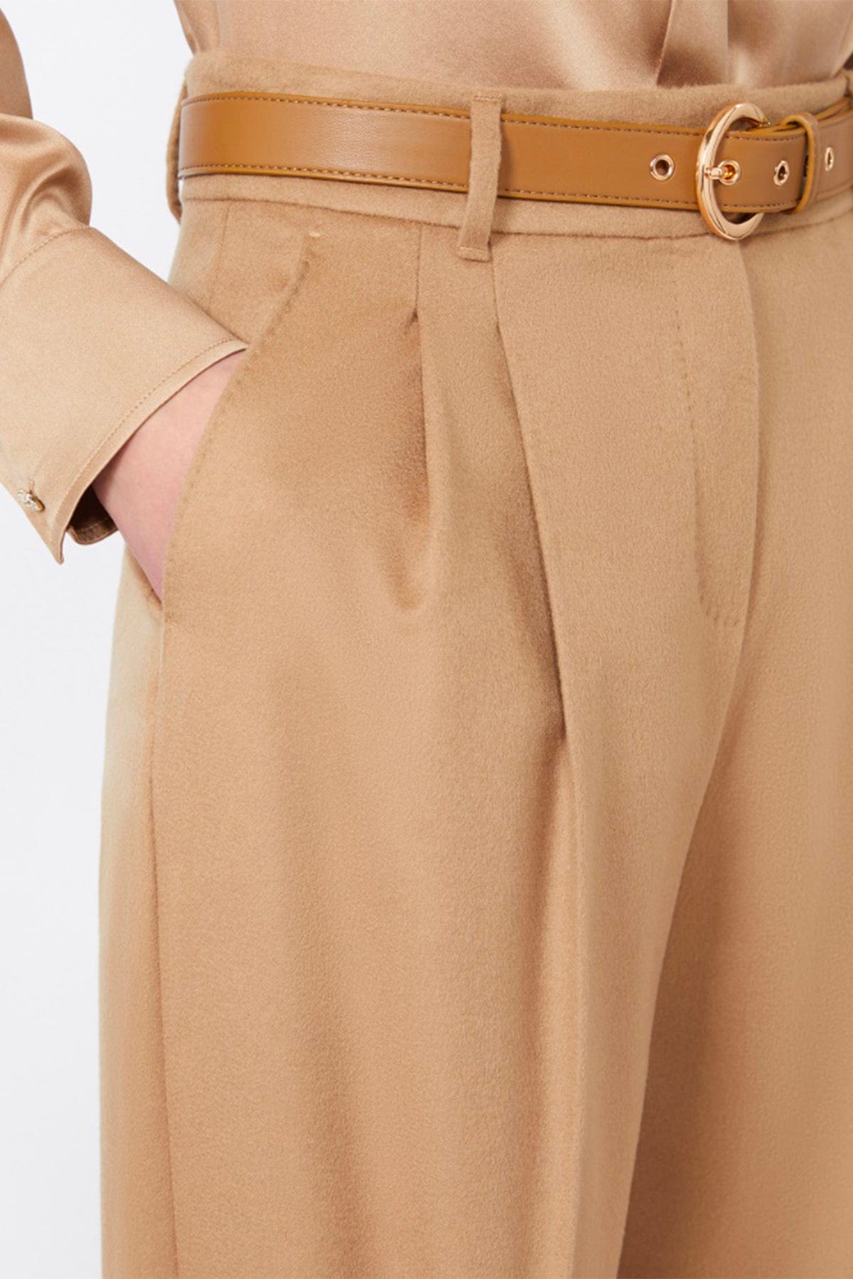 MAXMARA&#39;S BRANDS PANTALONE LUNGO  Pantaloni in lana donna Max Mara Studio Paride