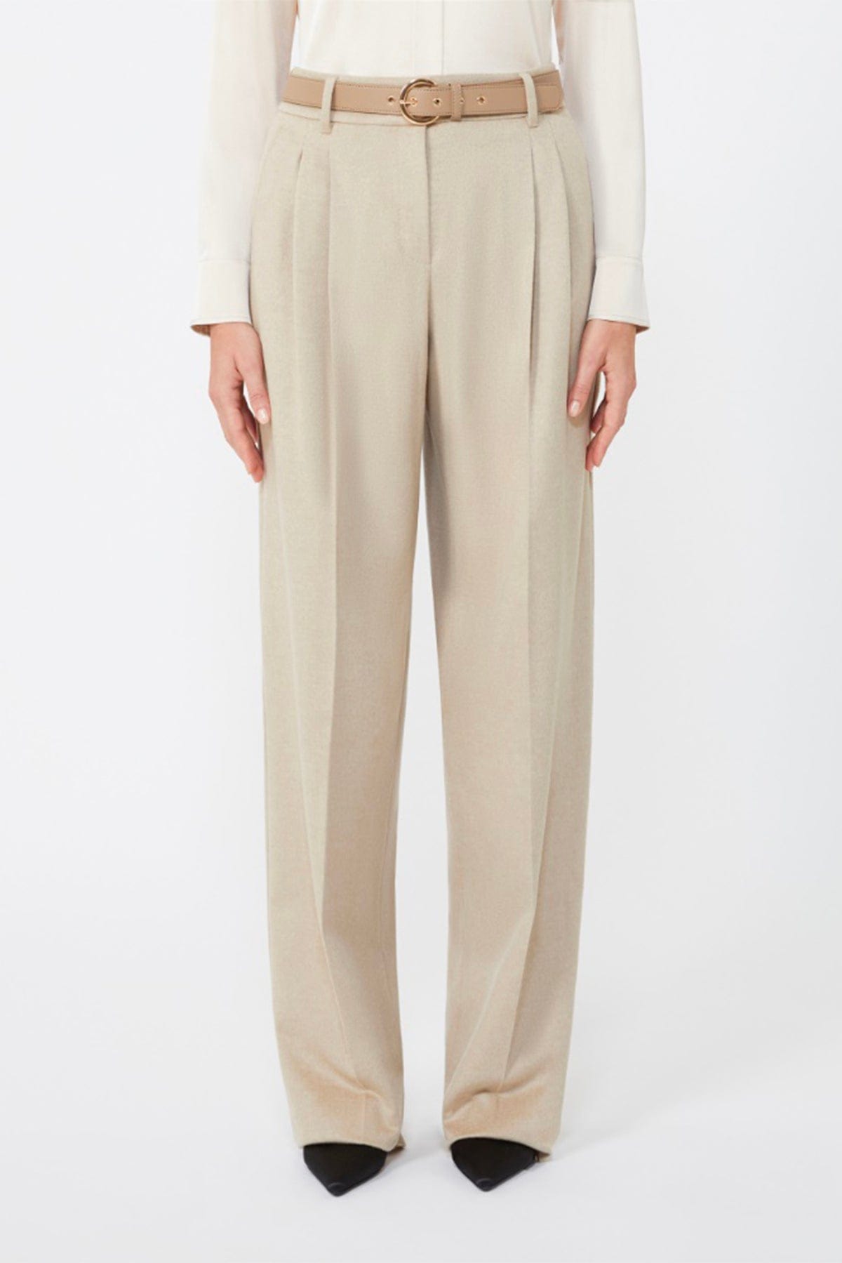 MAXMARA&#39;S BRANDS PANTALONE LUNGO  Pantaloni in lana donna Max Mara Studio Paride