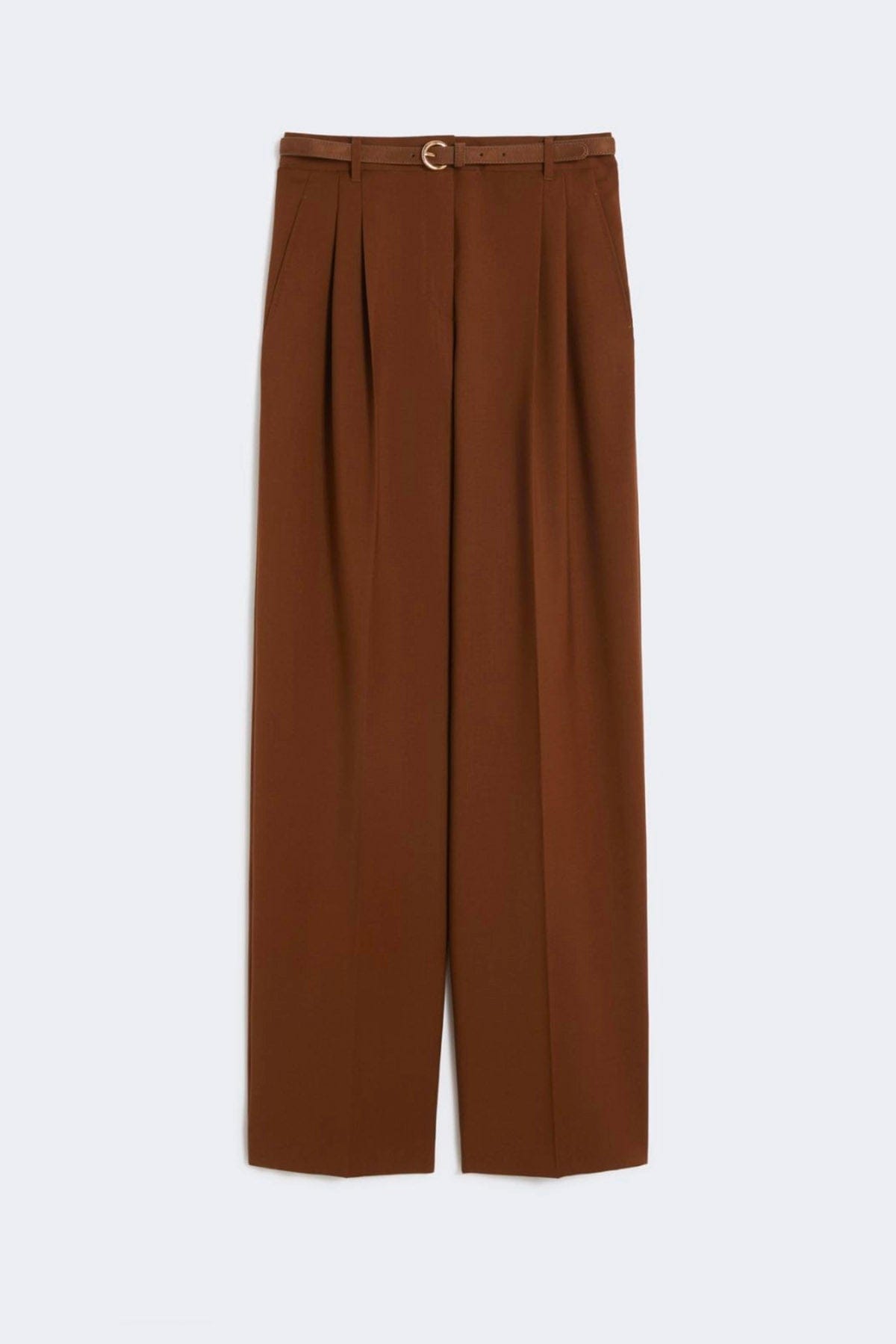 MAXMARA'S BRANDS PANTALONE LUNGO  Pantaloni in lana fluidi Max Mara Studio Mstbacio