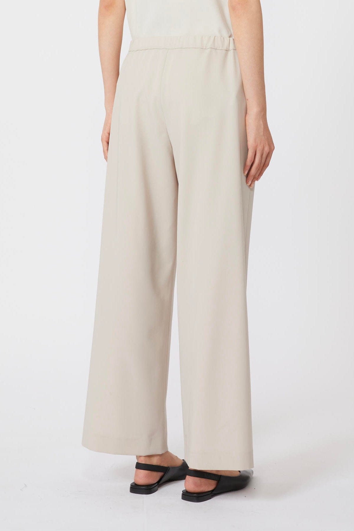 MAXMARA'S BRANDS PANTALONE LUNGO  NATURALE / 34 Pantaloni in lana 'S Max Mara Smmargenta