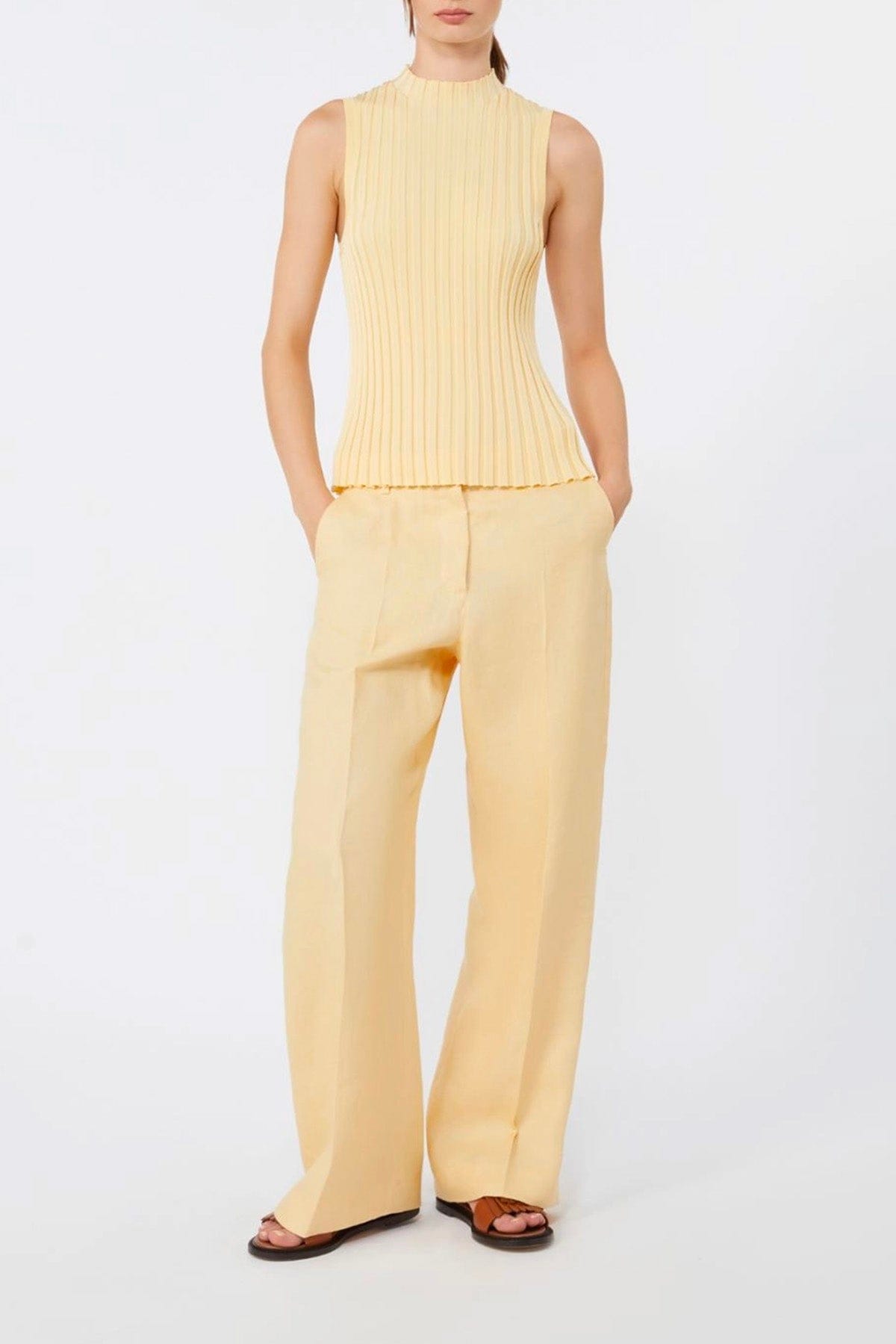 MAXMARA'S BRANDS PANTALONE LUNGO  Pantaloni in lino donna Max Mara Weekend Wkdmalizia