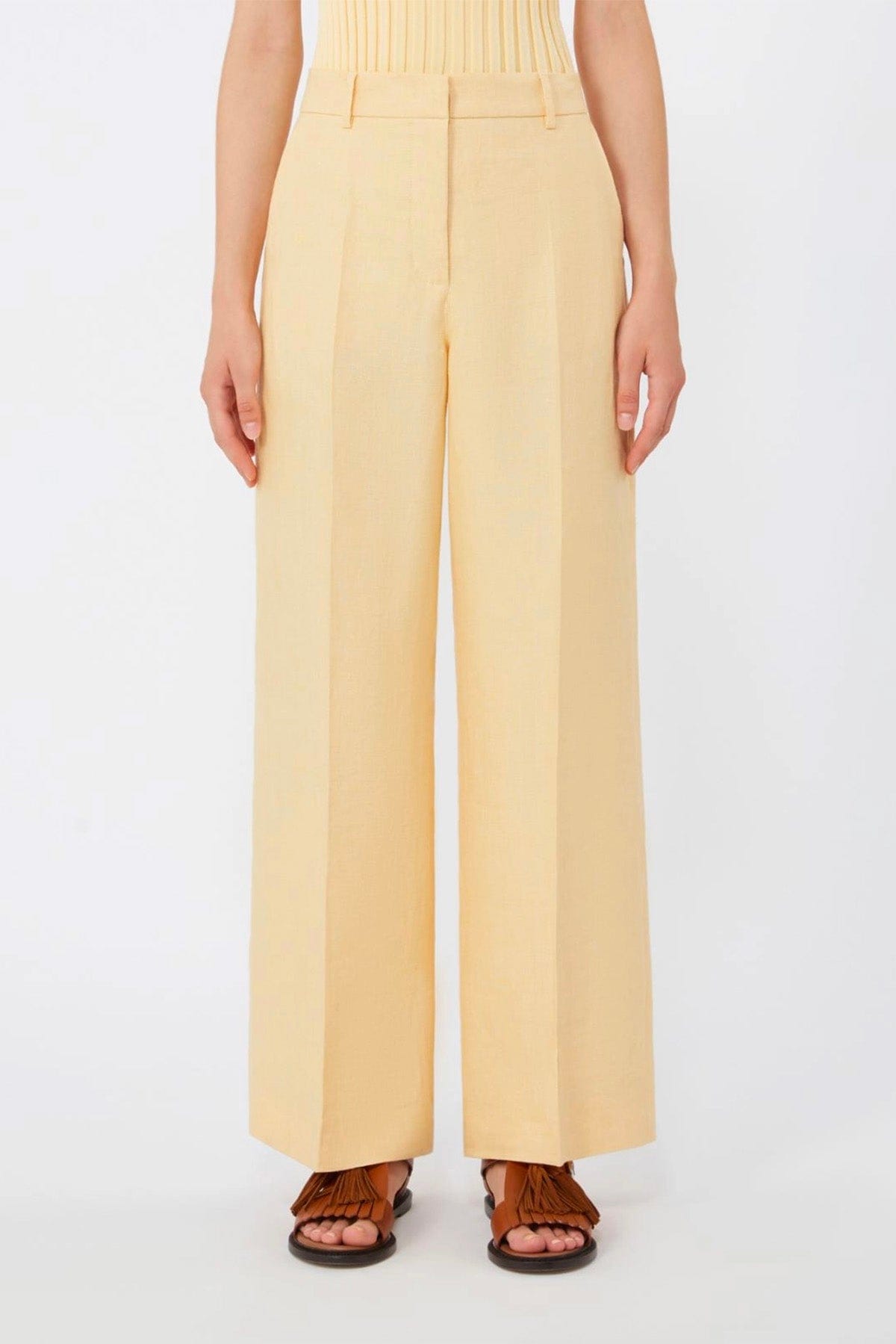 MAXMARA'S BRANDS PANTALONE LUNGO  Pantaloni in lino donna Max Mara Weekend Wkdmalizia
