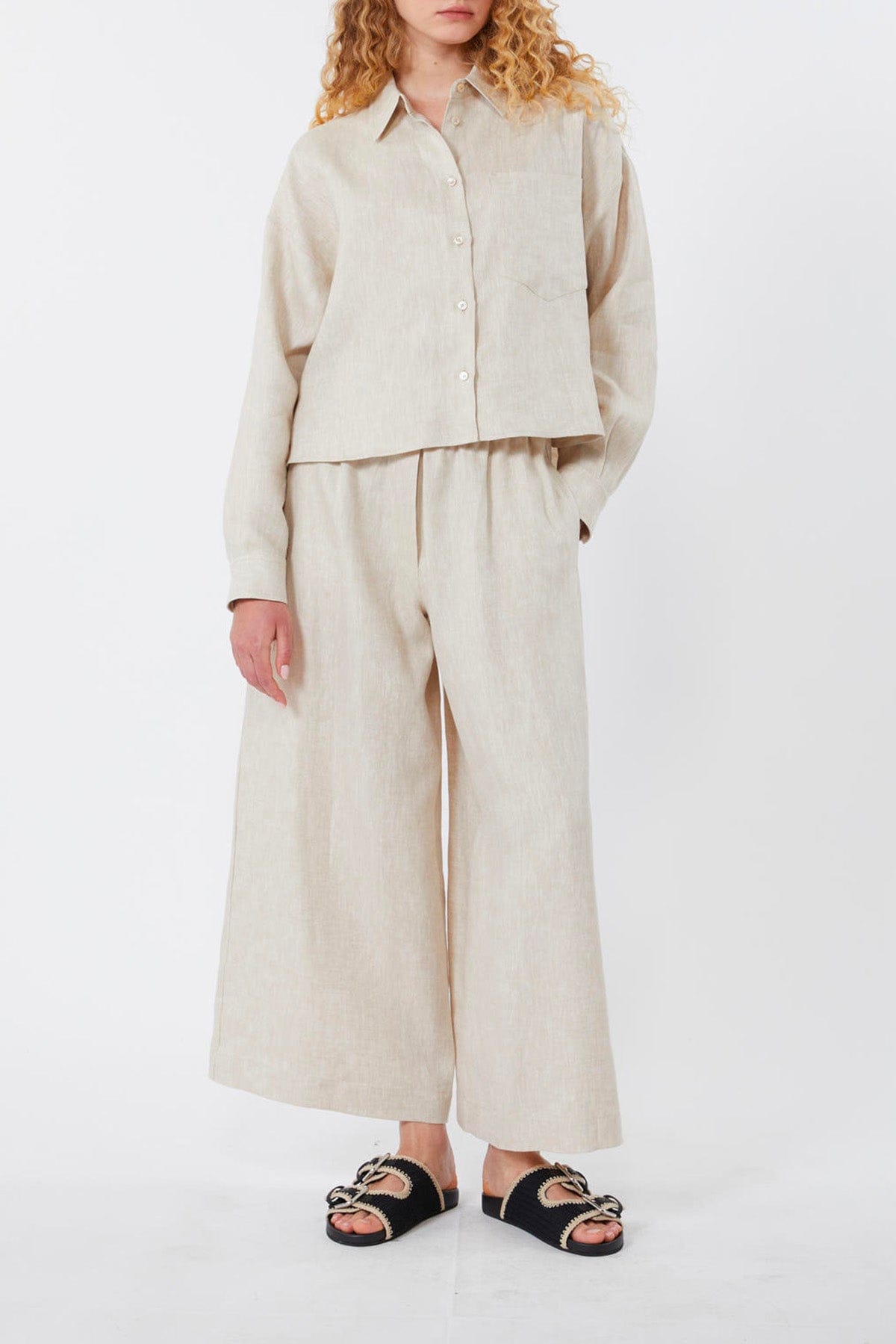 MAXMARA'S BRANDS PANTALONE LUNGO  Pantaloni in lino donna Weekend Max Mara Wkdfelino