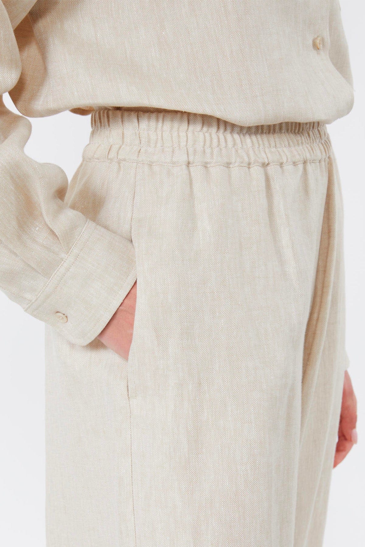 MAXMARA'S BRANDS PANTALONE LUNGO  Pantaloni in lino donna Weekend Max Mara Wkdfelino