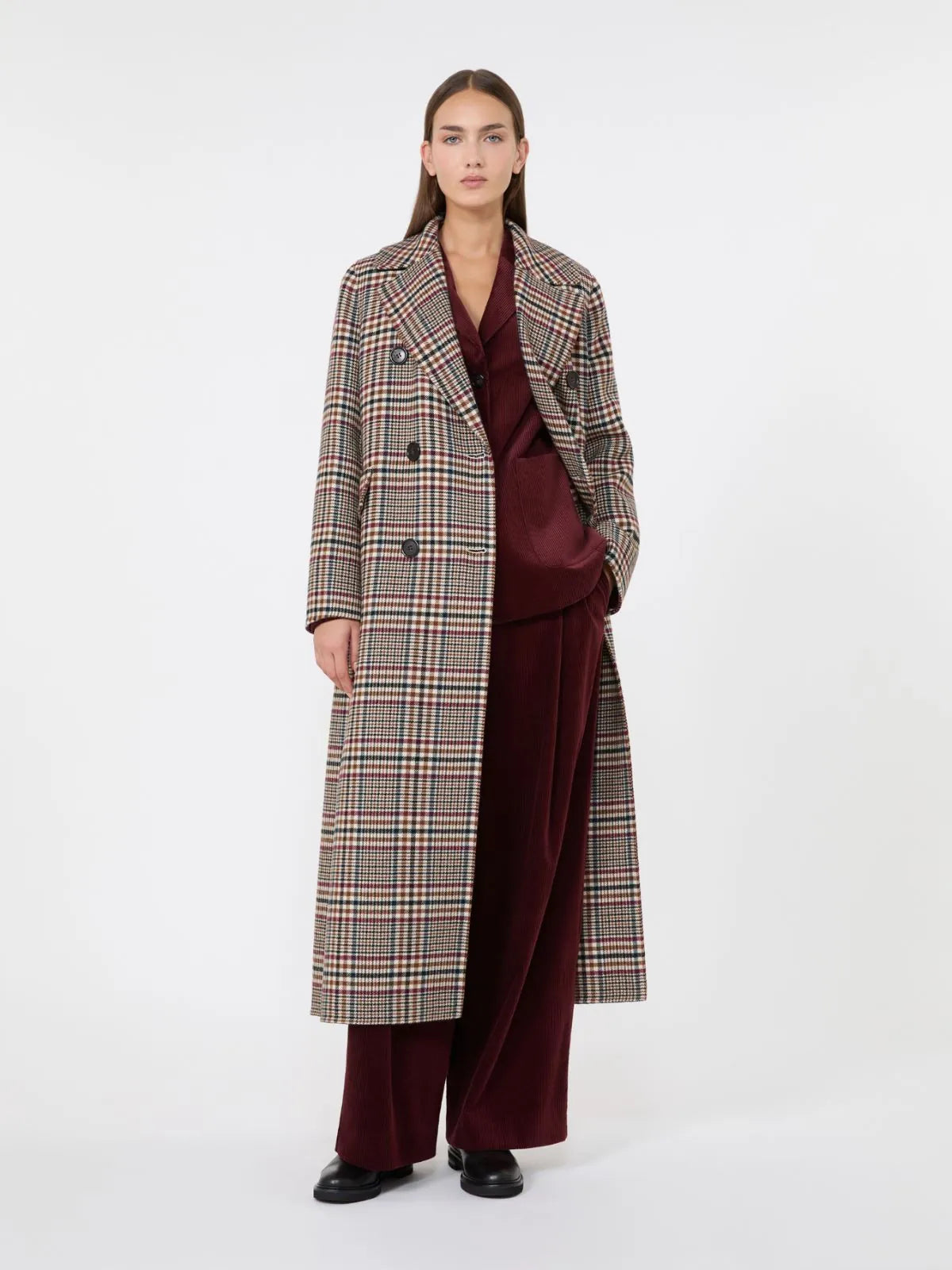 MAXMARA'S BRANDS PANTALONE LUNGO  Pantaloni in velluto di cotone donna over 'S Max Mara Smmcorona