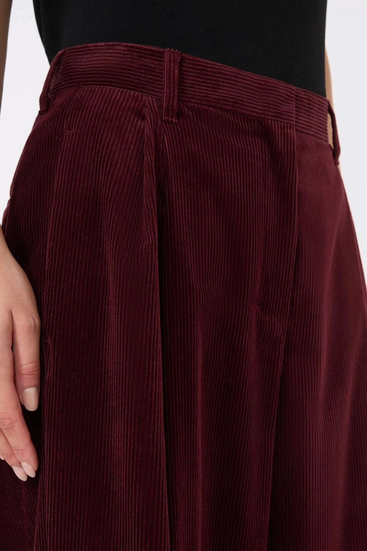 MAXMARA'S BRANDS PANTALONE LUNGO  Pantaloni in velluto di cotone donna over 'S Max Mara Smmcorona